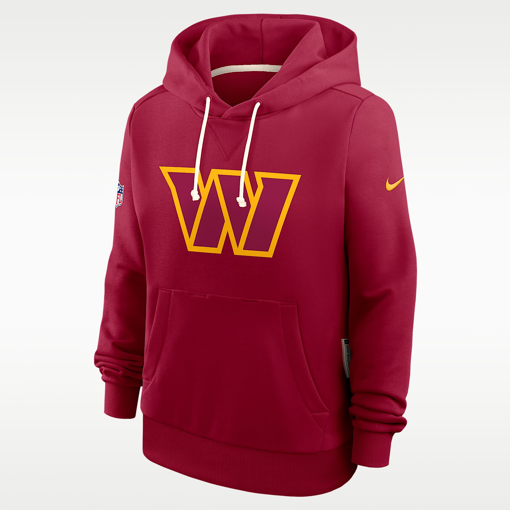 Washington Commanders Sideline Women's Nike Dri-FIT NFL Pullover Hoodie
