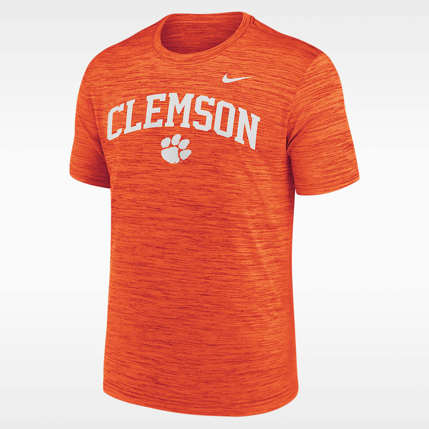 Clemson Primetime Arch Logo Velocity Men's Nike Dri-FIT College T-Shirt