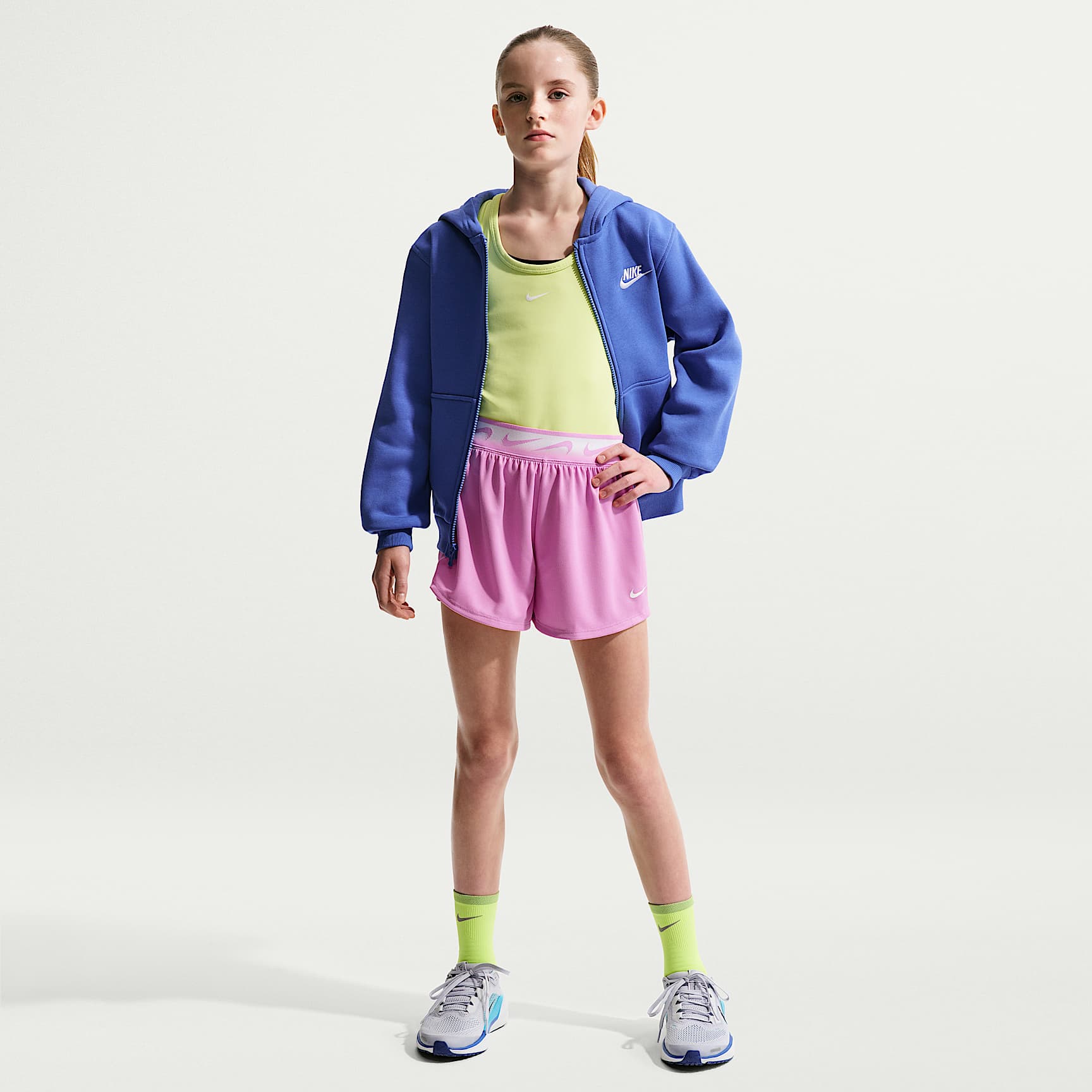 Nike Dash Big Kids' (Girls') Dri-FIT Running Shorts