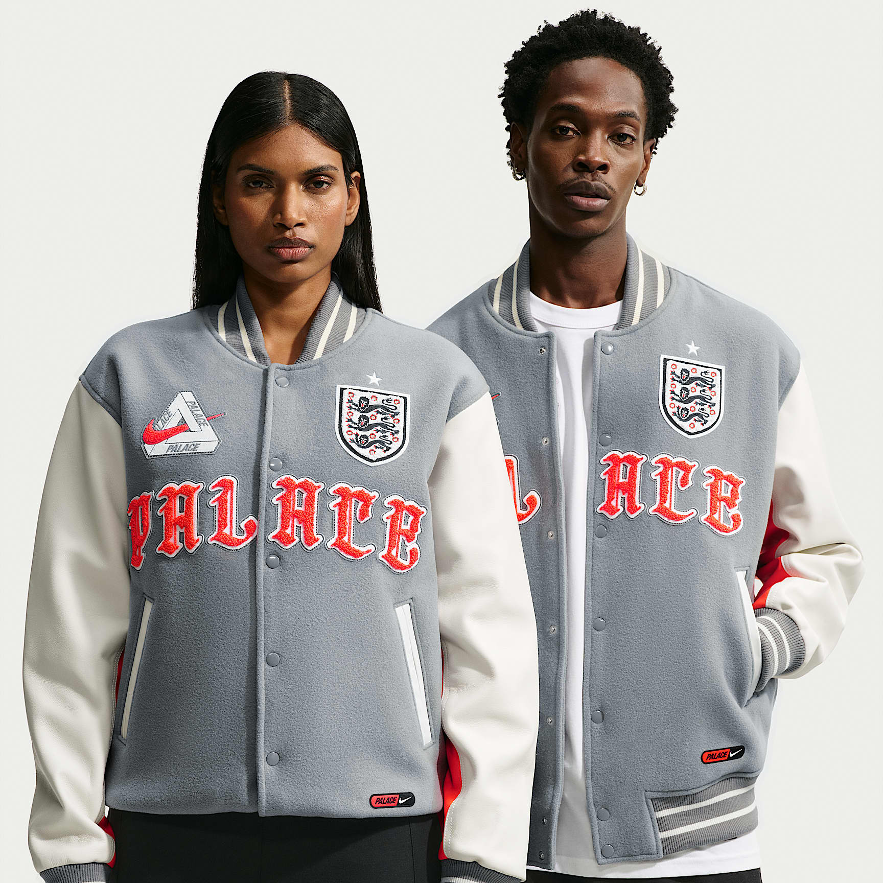 Veste universitaire Angleterre x Palace pour homme
