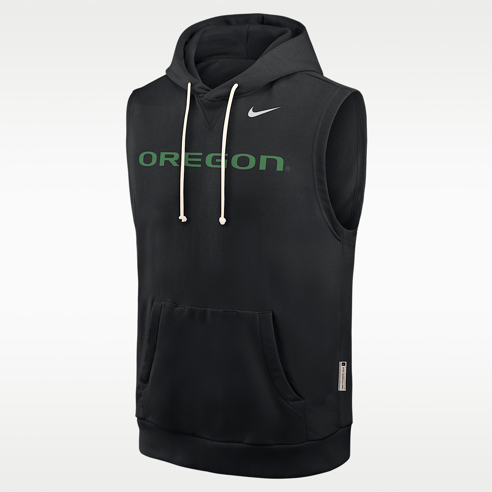 Sudadera con gorro sin cierre sin mangas universitaria Nike Dri-FIT para hombre Oregon Sideline