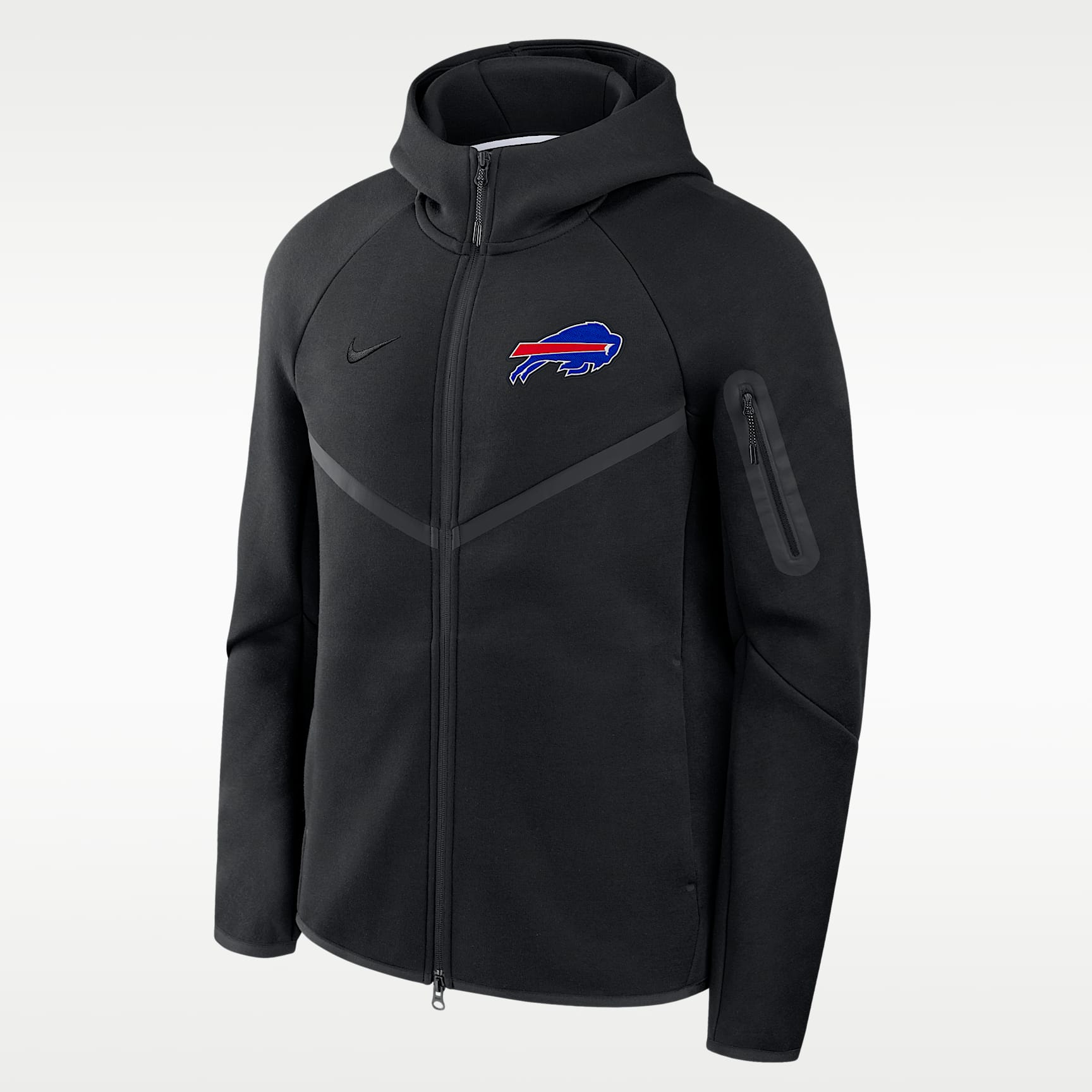 Buffalo Bills Tech Fleece Windrunner Men's Nike NFL Full-Zip Hooded Jacket