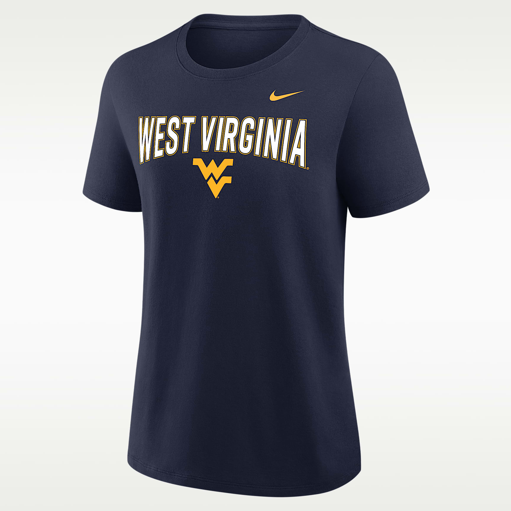 West Virginia Arch Logo Women's Nike College T-Shirt