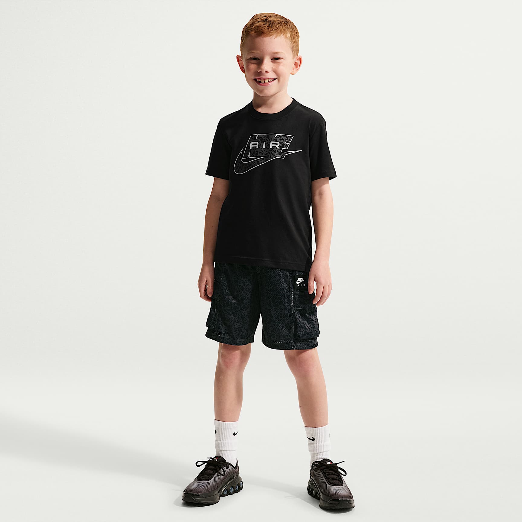 Nike Little Kids' Dri-FIT 2-Piece Air Printed Cargo Shorts Set