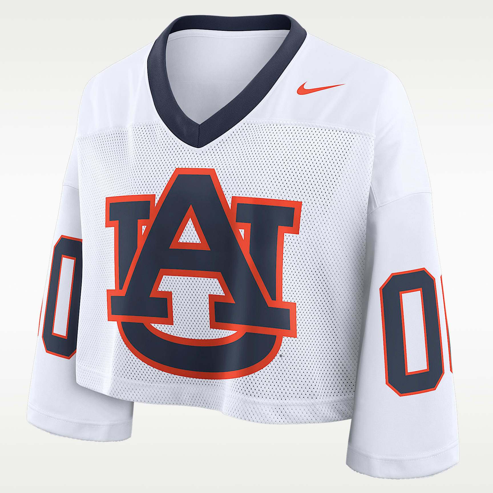 Auburn Logo Women's Nike Dri-FIT College Cropped Jersey