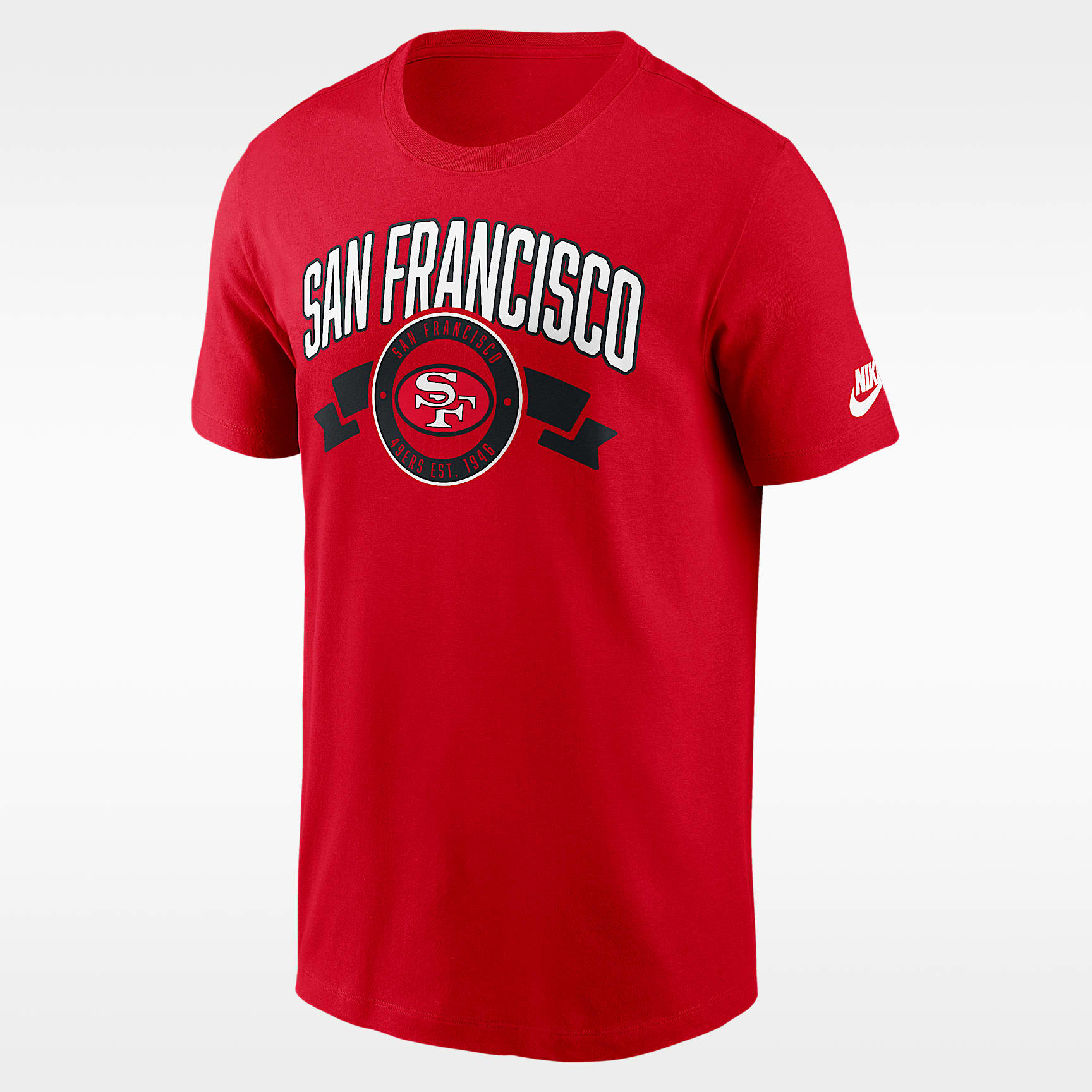 San Francisco 49ers Rewind Front And Back Hit Essential Men's Nike NFL T-Shirt