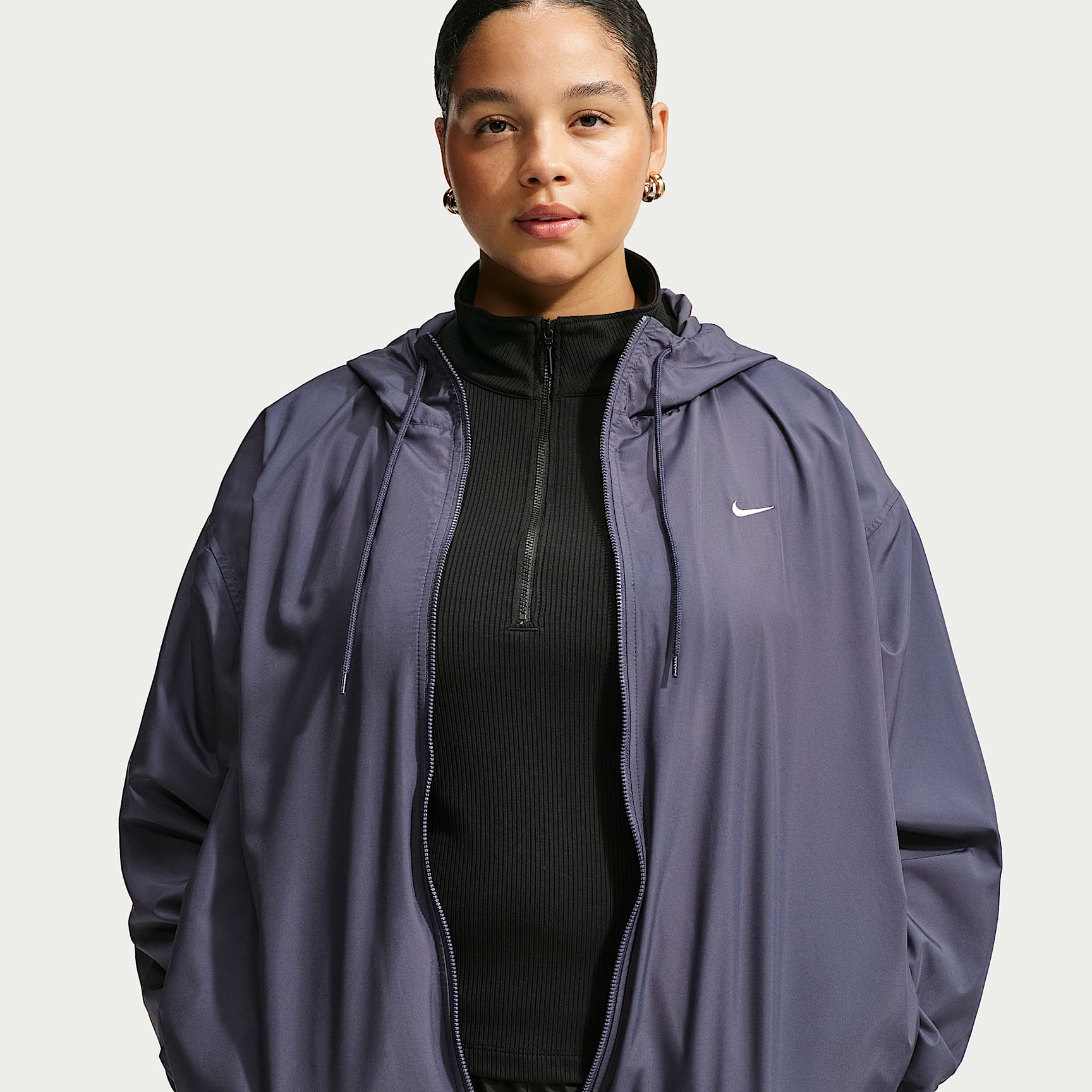 Nike Sportswear Women's Loose UV Hooded Jacket (Plus Size)