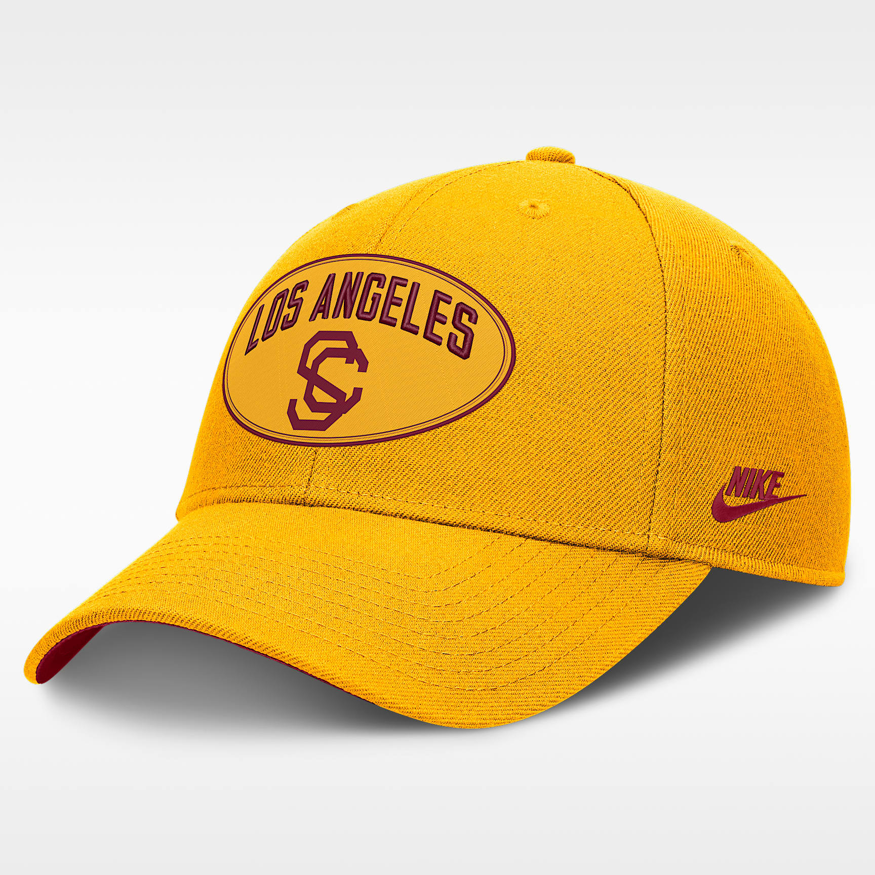 USC Legacy Letter & Location Rise Men's Nike Dri-FIT College A-Frame Adjustable Hat