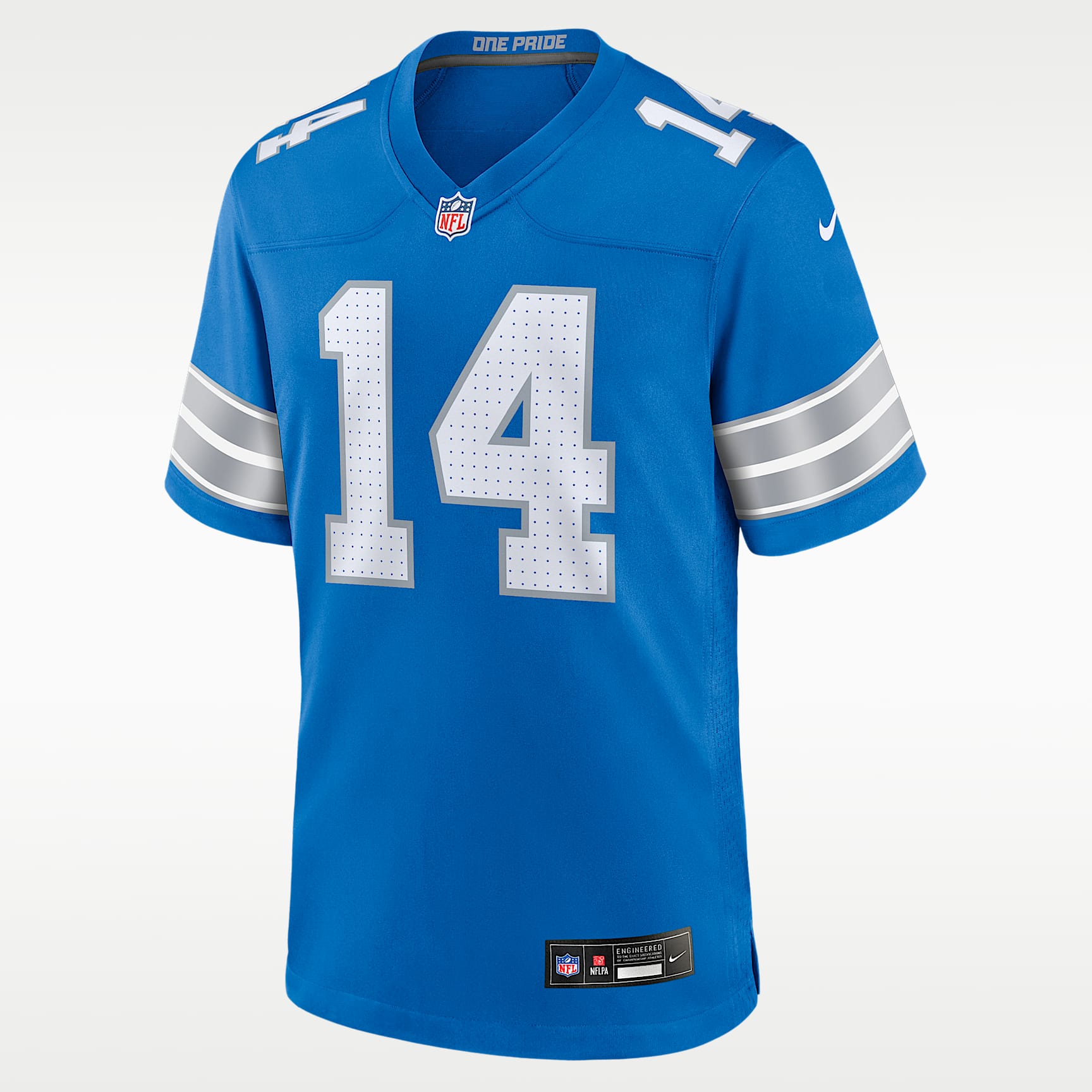 Jersey de fútbol americano Nike de la NFL Game para hombre Amon-Ra St. Brown Detroit Lions