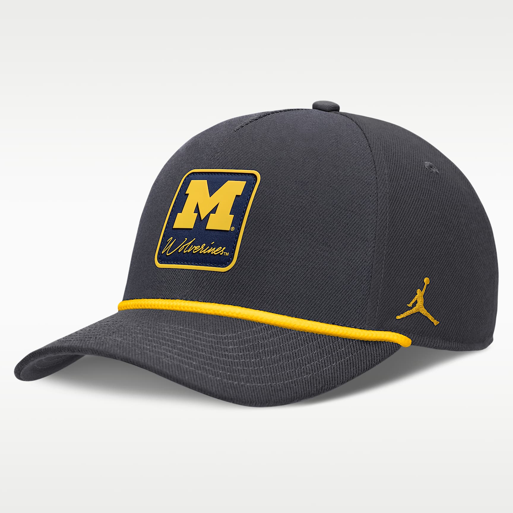 Michigan Primetime Rise Men's Jordan Brand Dri-FIT College A-Frame Adjustable Hat