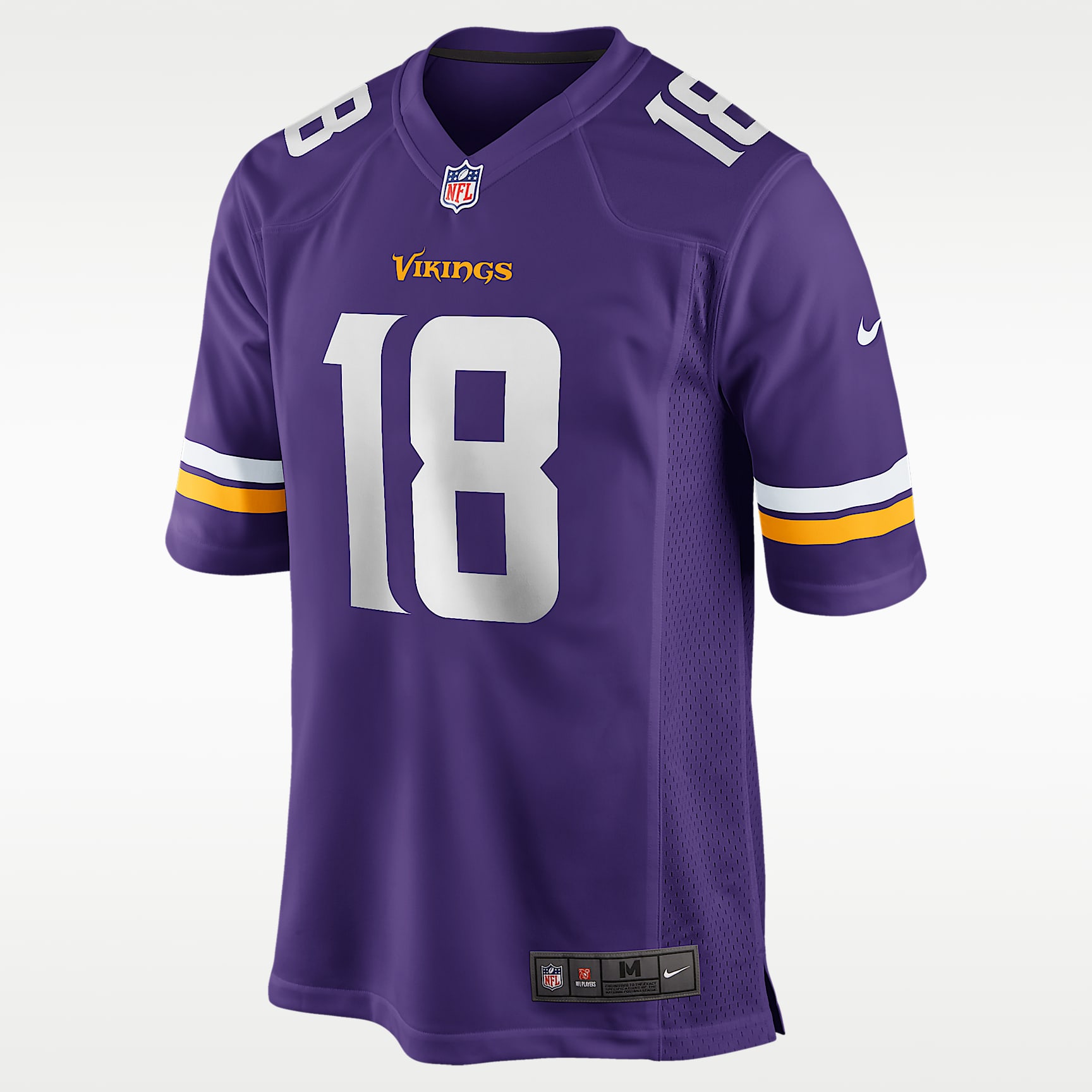 Camiseta game para hombre NFL Minnesota Vikings (Justin Jefferson)