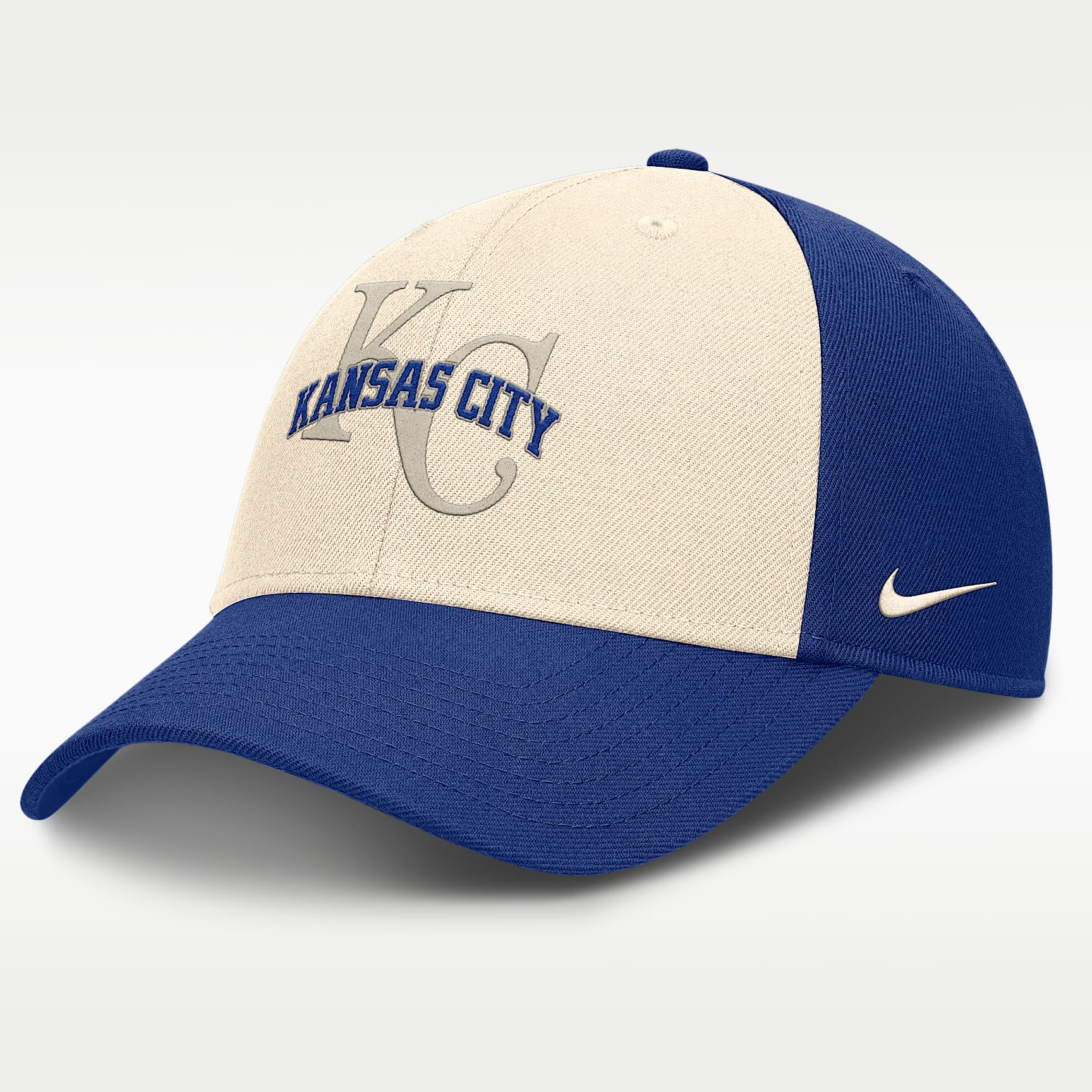 Gorra Nike Dri-FIT de la MLB ajustable para hombre Kansas City Royals Statement Club