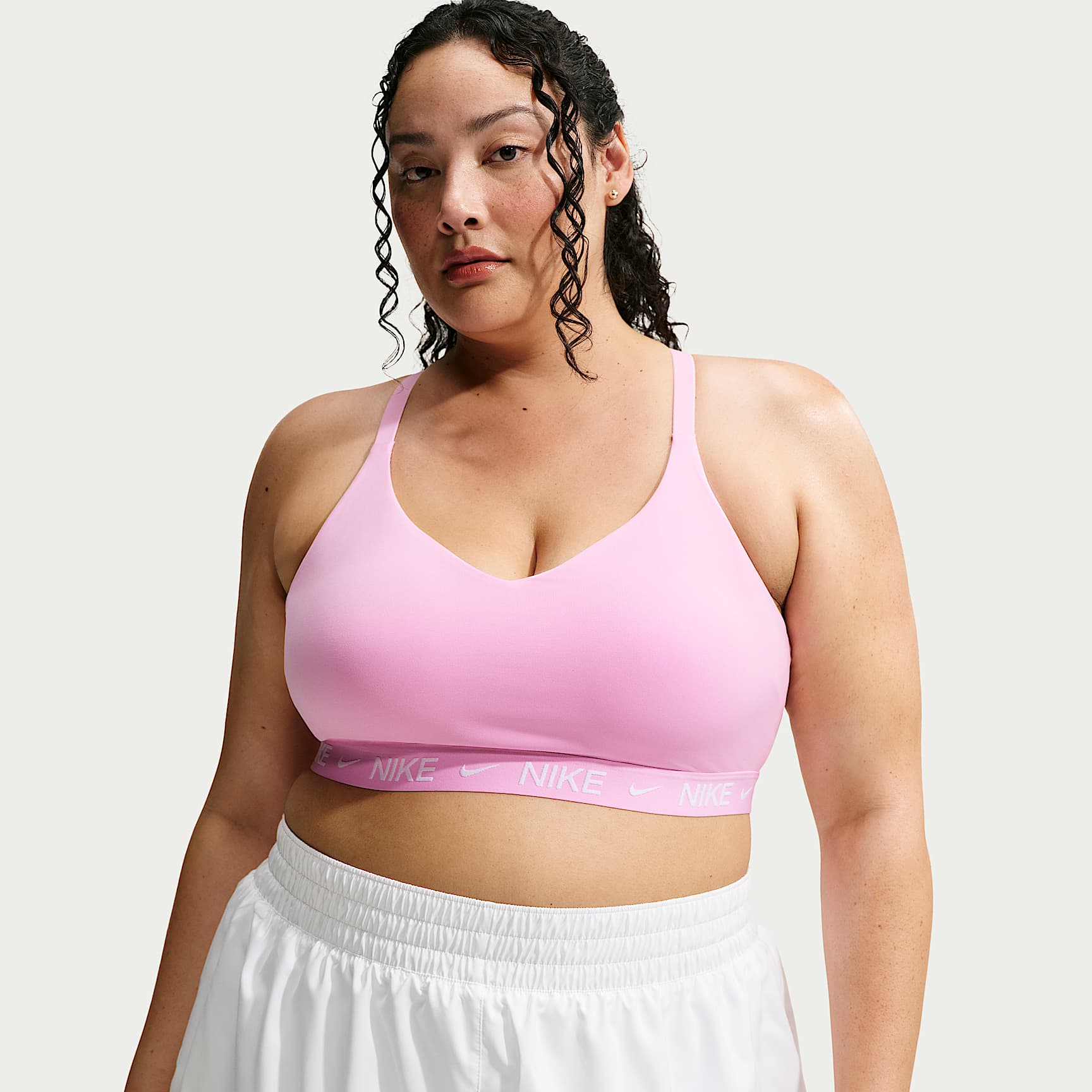 Nike Indy Light Support Women's Padded Adjustable Sports Bra (Plus Size)