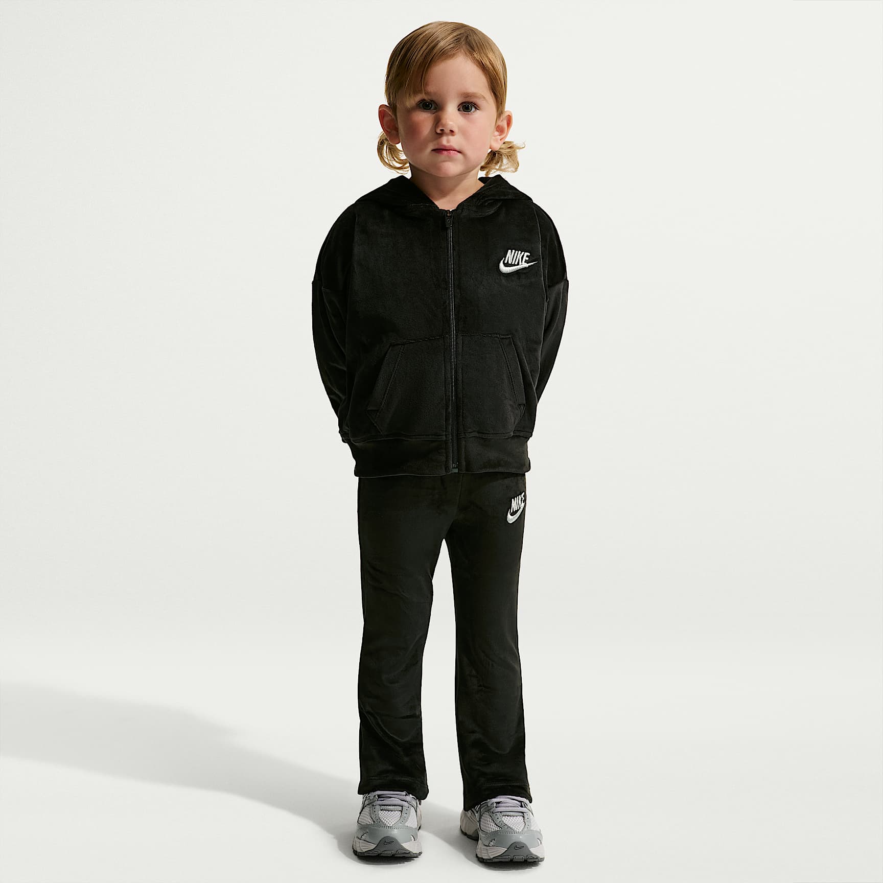 Nike Toddler 2-Piece Velour Flared Leggings Set