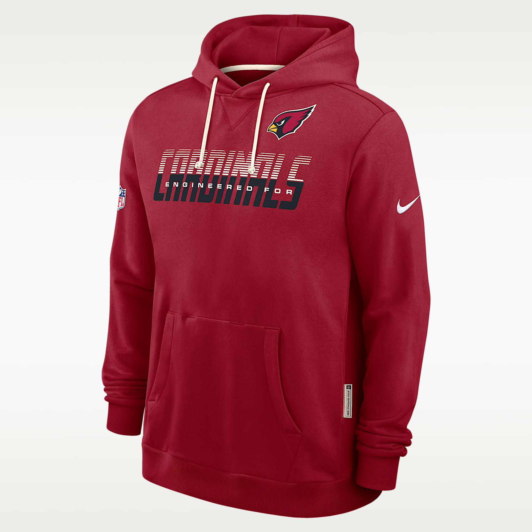 Arizona Cardinals Sideline Standard Issue Men's Nike Dri-FIT NFL Pullover Hoodie