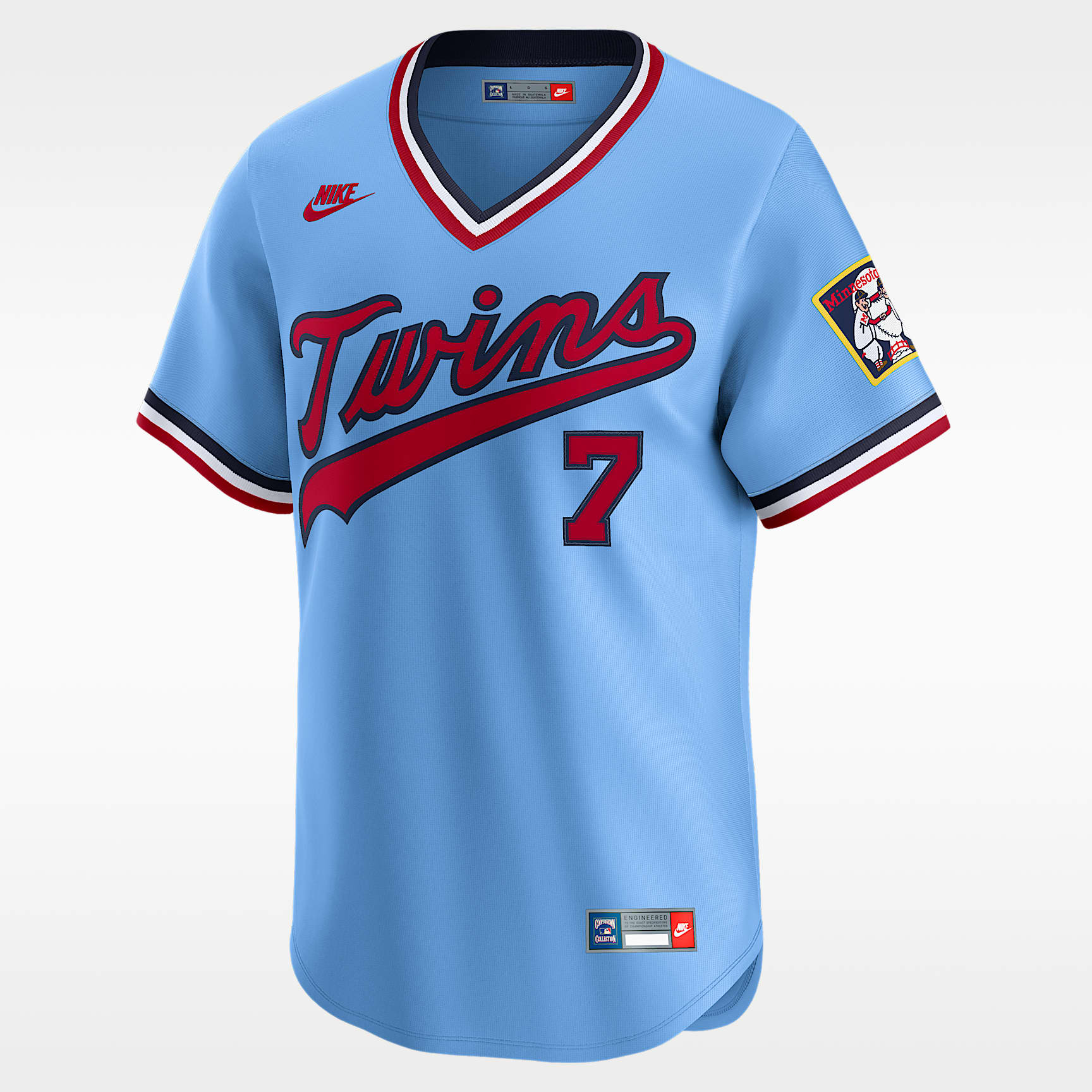 Jersey Nike Dri-FIT ADV de la MLB Limited para hombre Joe Mauer Minnesota Twins Cooperstown