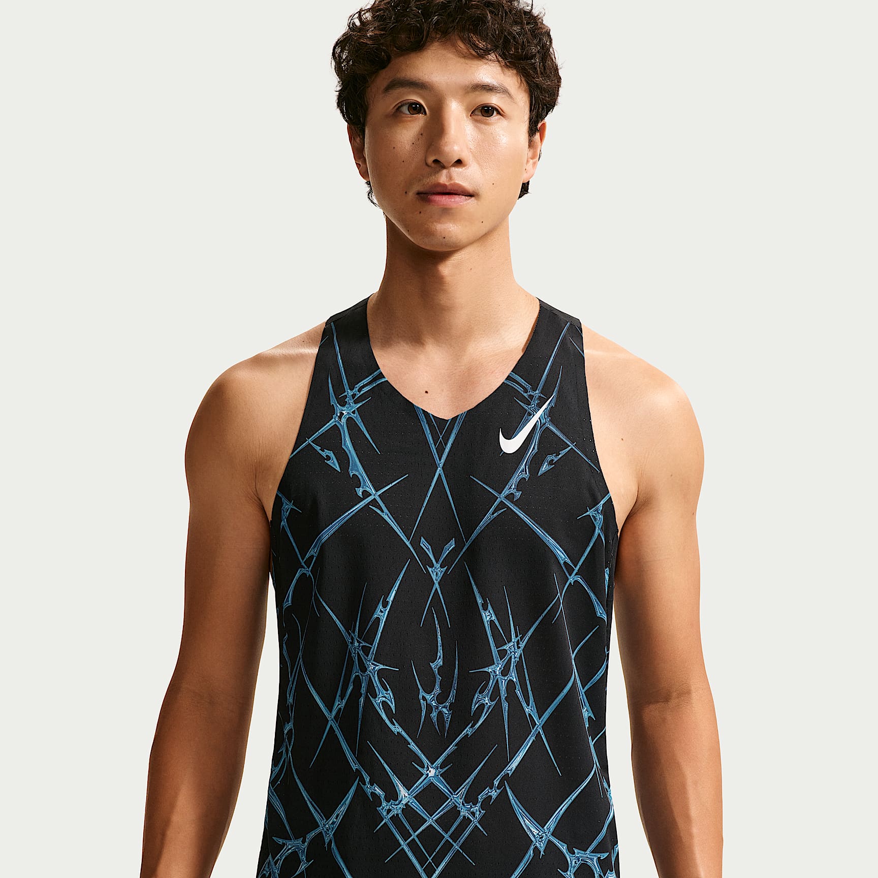Nike AeroSwift Men's Dri-FIT ADV Printed Running Vest