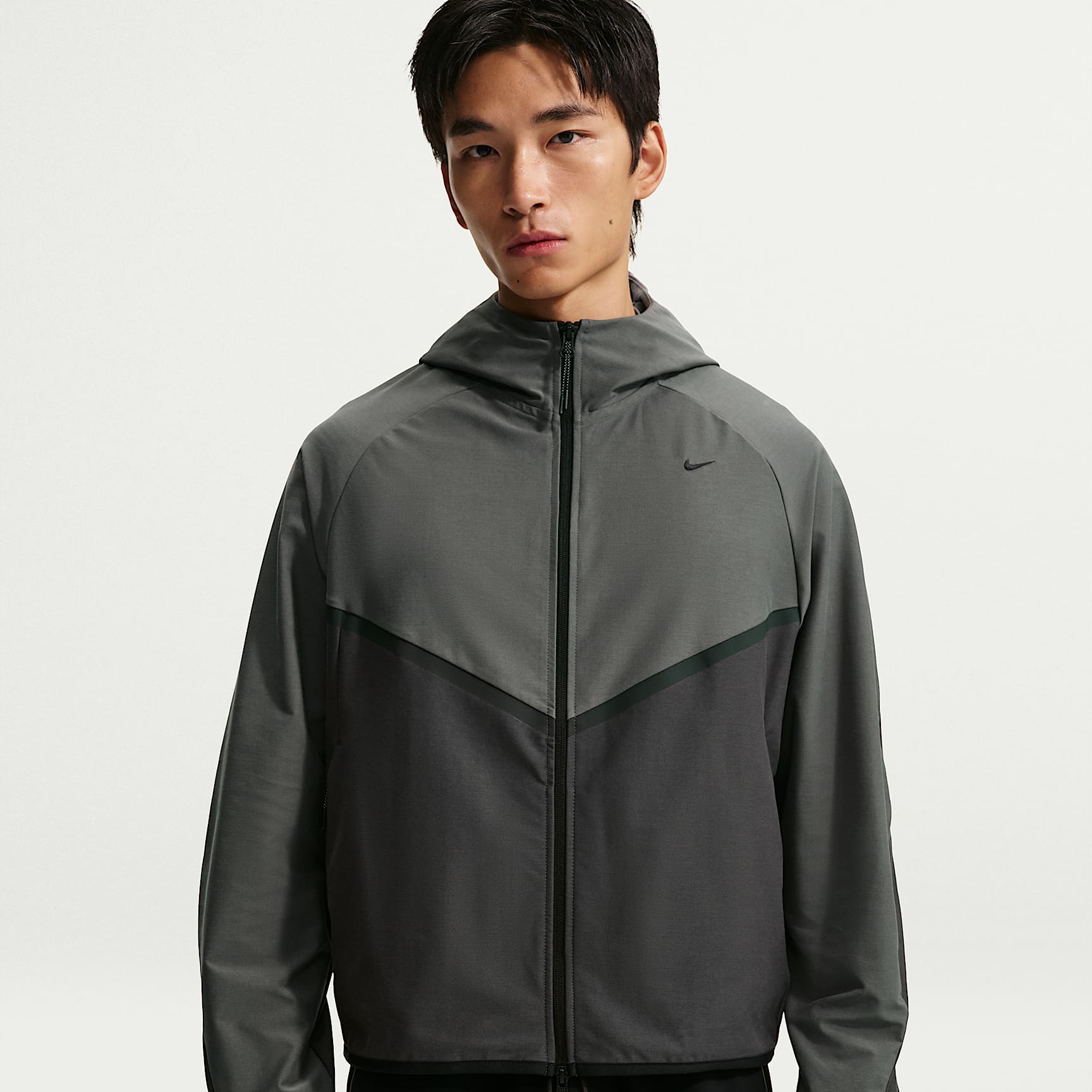 Nike Tech Men's Shori-Knit Full-Zip Windrunner Jacket