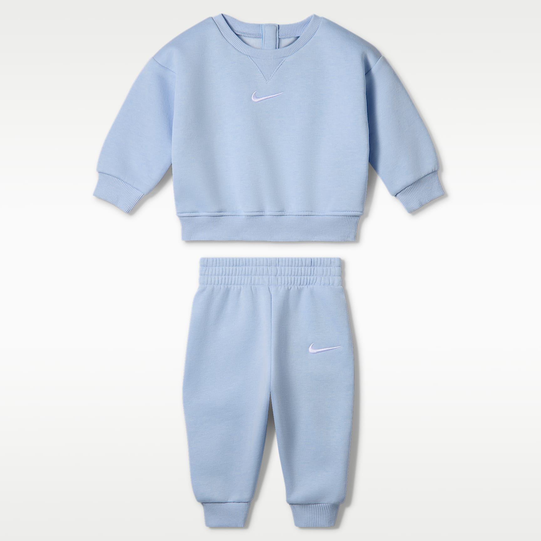 Ensemble deux pièces avec haut à col ras-du-cou en Fleece Essential Nike pour bébé (0 - 9 mois)