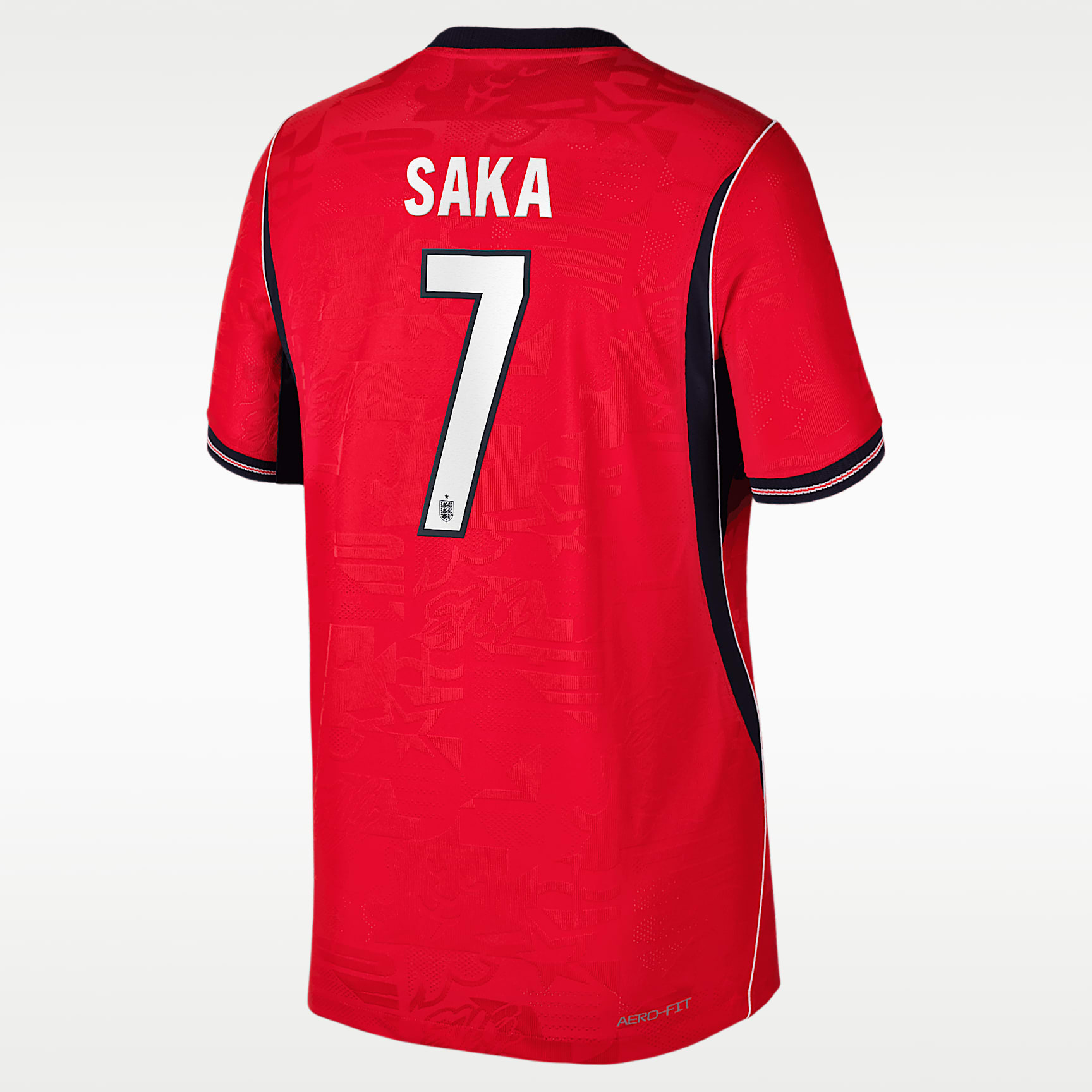 Bukayo Saka England National Team 2026 Match Away Big Kids' Nike Dri-FIT ADV Soccer Jersey