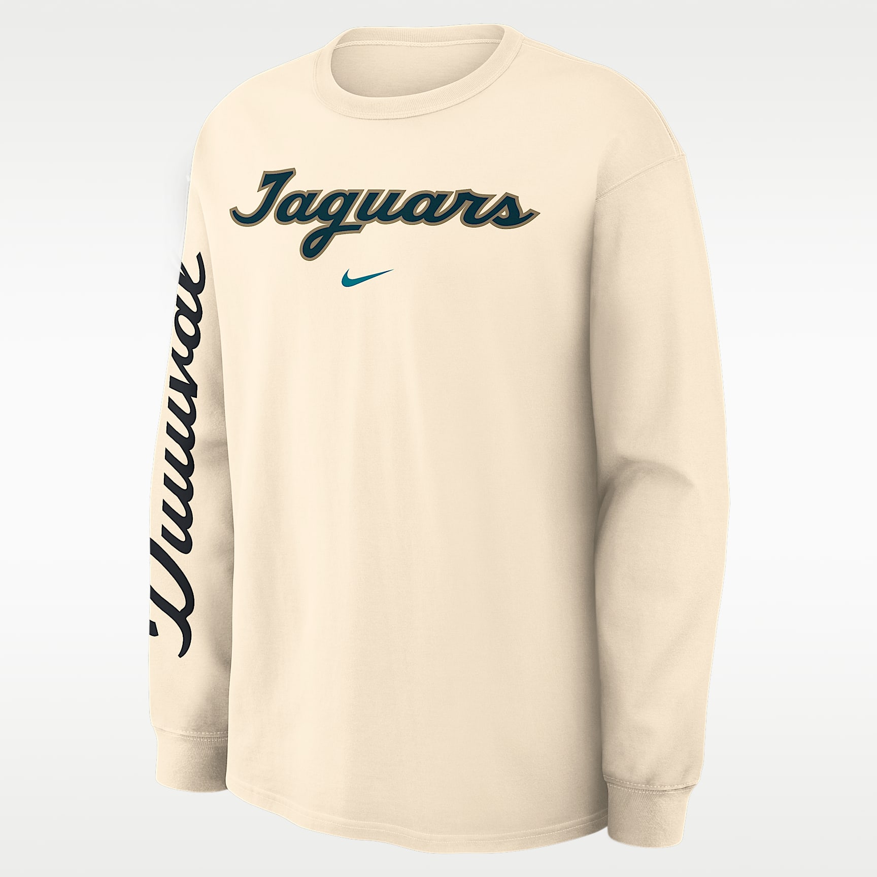 Playera de manga larga Nike de la NFL para hombre Jacksonville Jaguars Rivalries Collection Max90