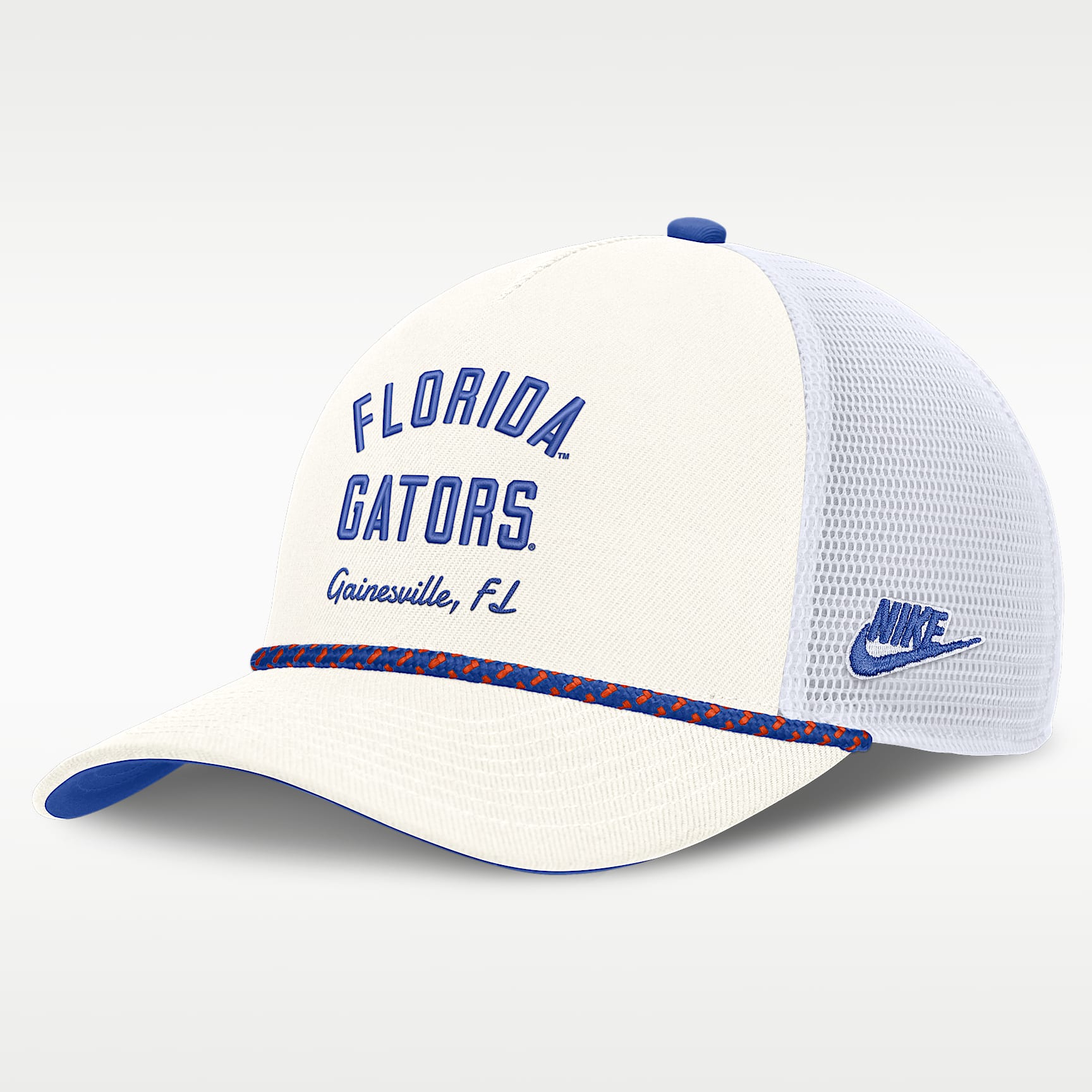 Florida Denim Men's Nike College Trucker Adjustable Hat