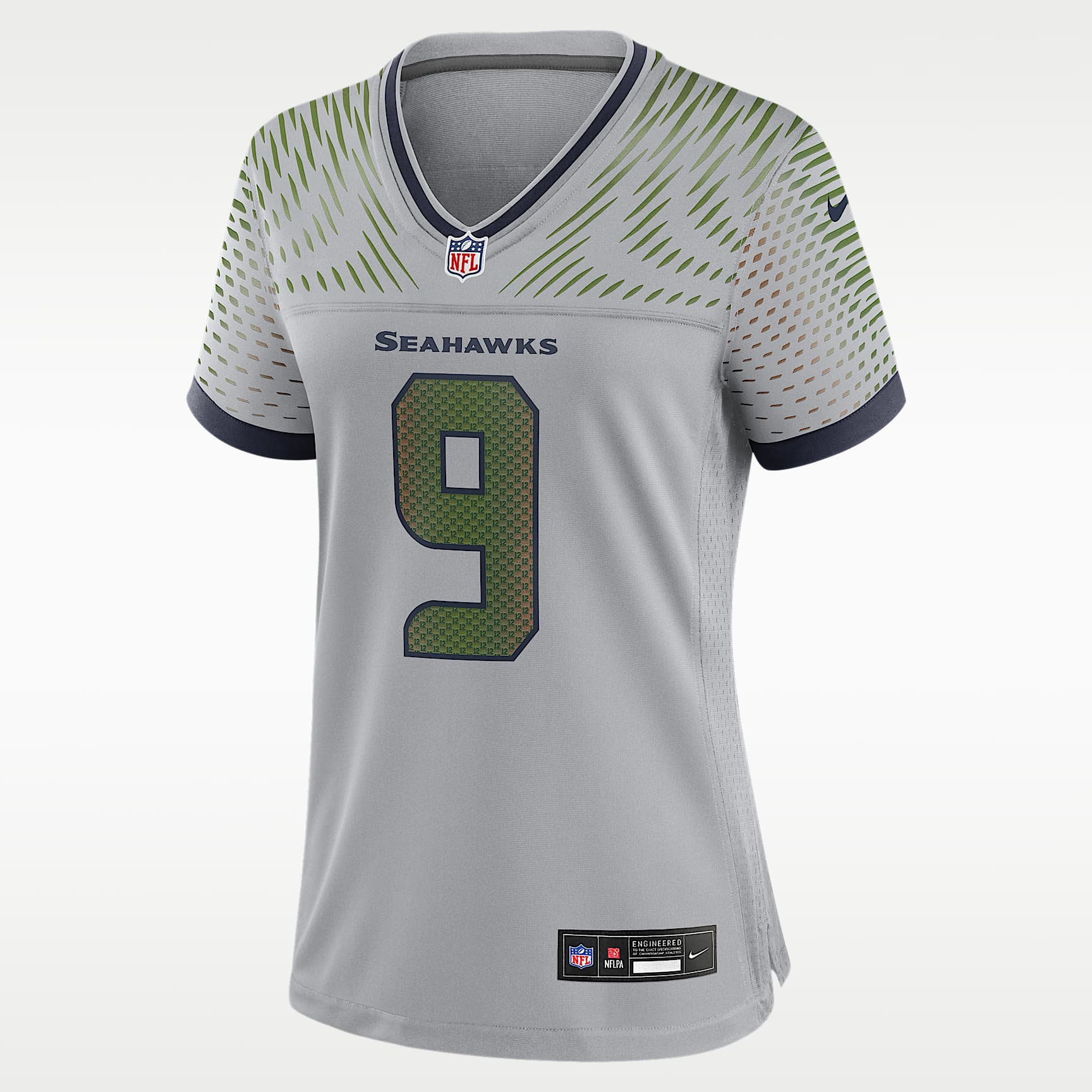 Jersey Nike de la NFL Game para mujer Kenneth Walker III Seattle Seahawks Rivalries Collection