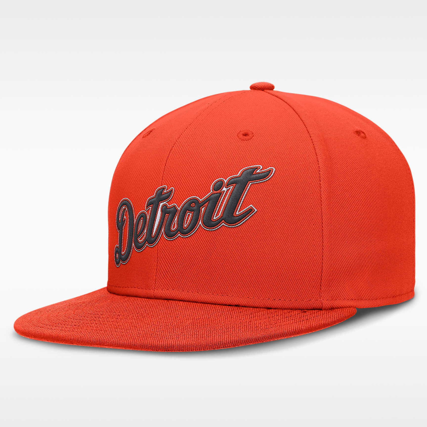 Gorra Nike Dri-FIT de la MLB ajustada para hombre Detroit Tigers True