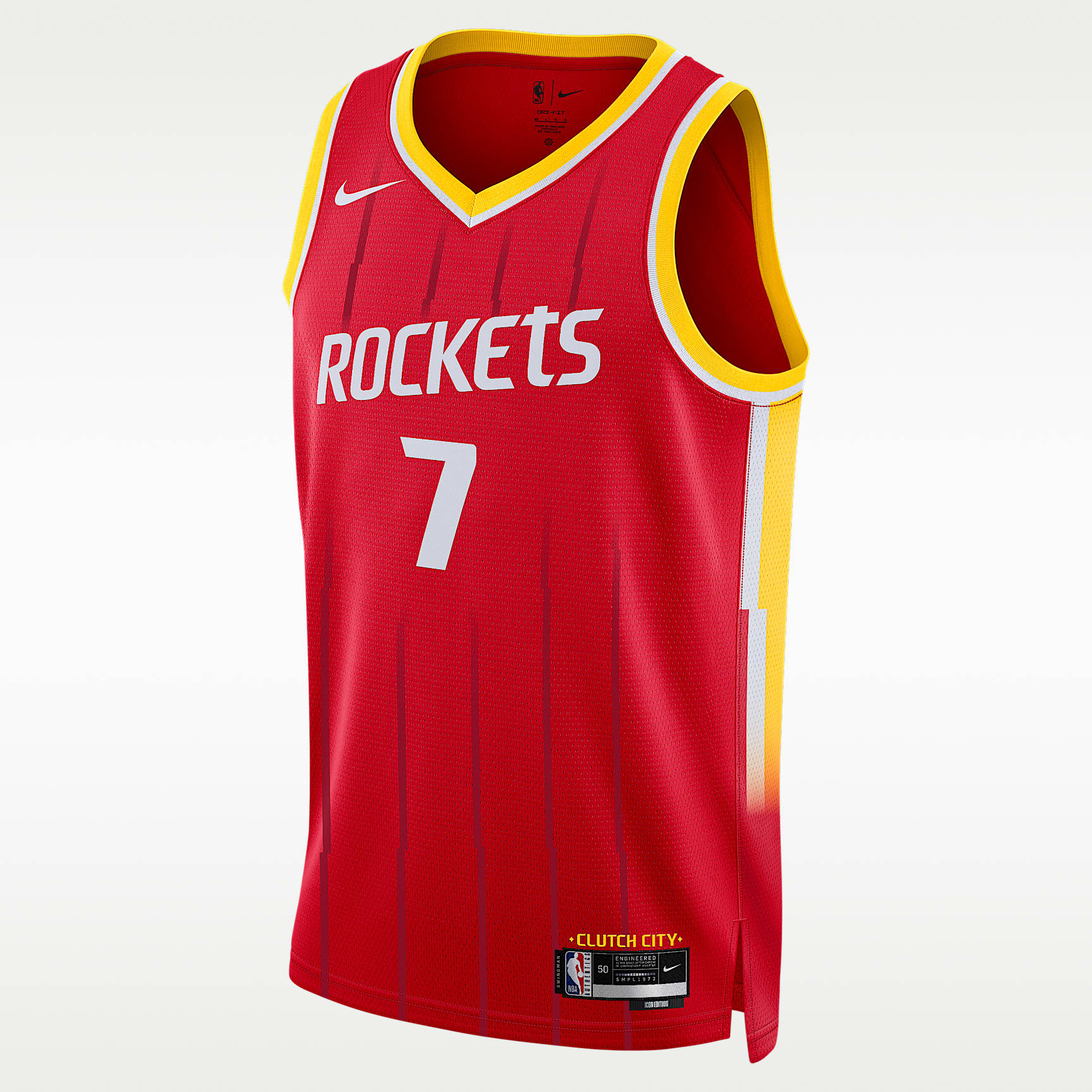 Houston Rockets Icon Edition Men's Dri-FIT NBA Swingman Jersey