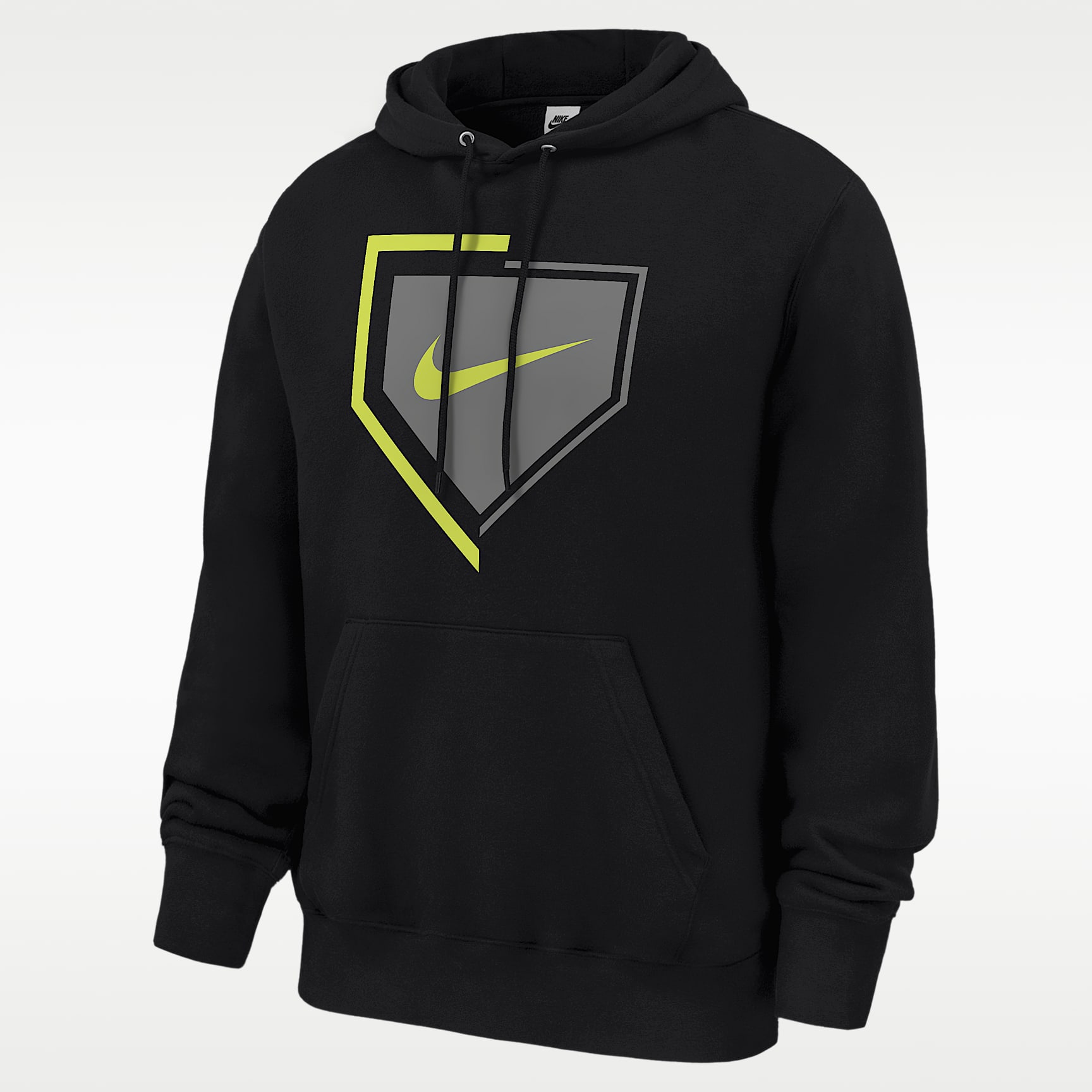 Nike Club Men's Baseball Pullover Fleece Hoodie