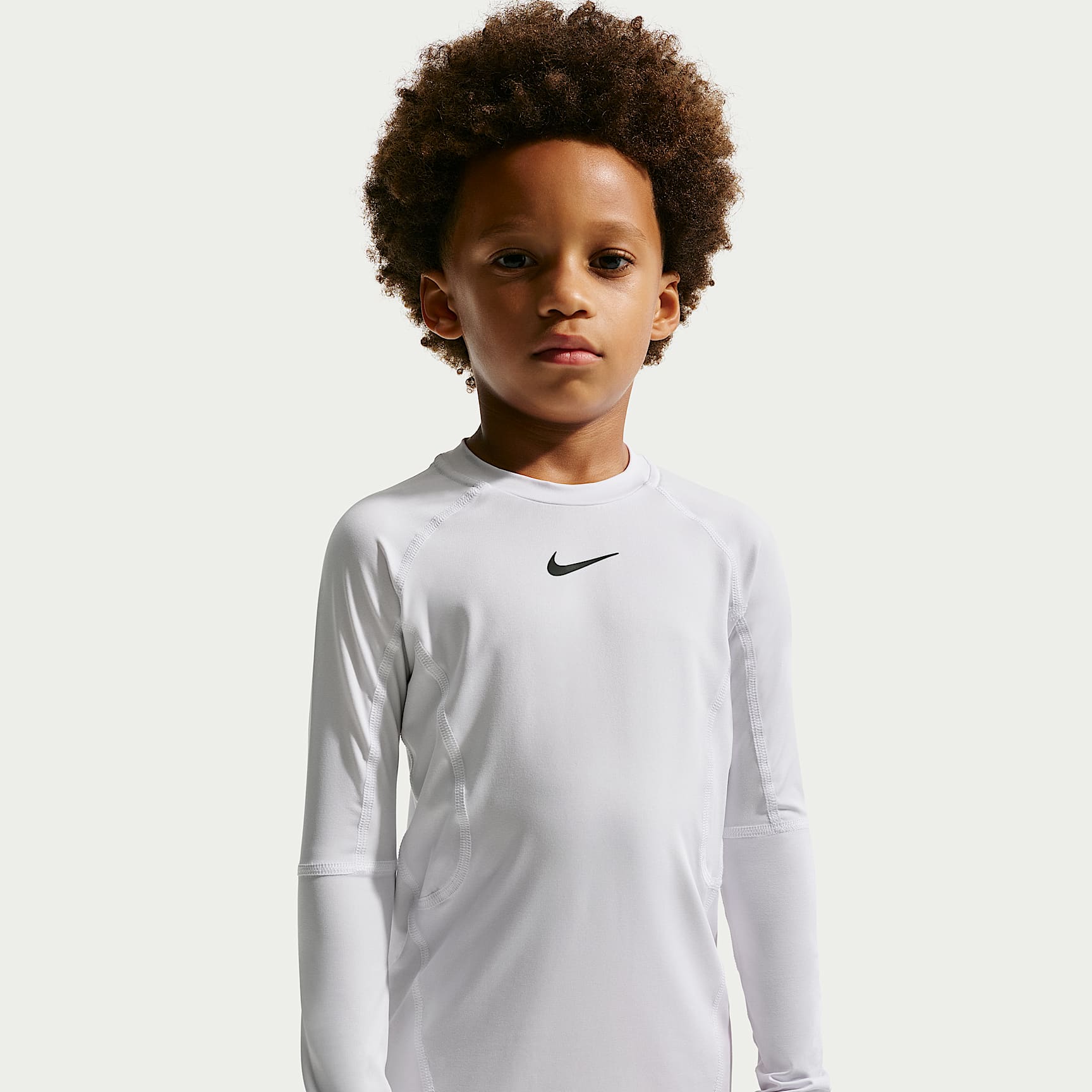 Nike Pro Little Kids' Dri-FIT Long-Sleeve Top