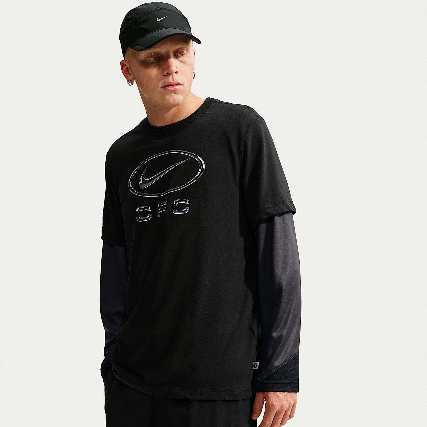 Chelsea FC Nike Men's Swoosh Football T-Shirt