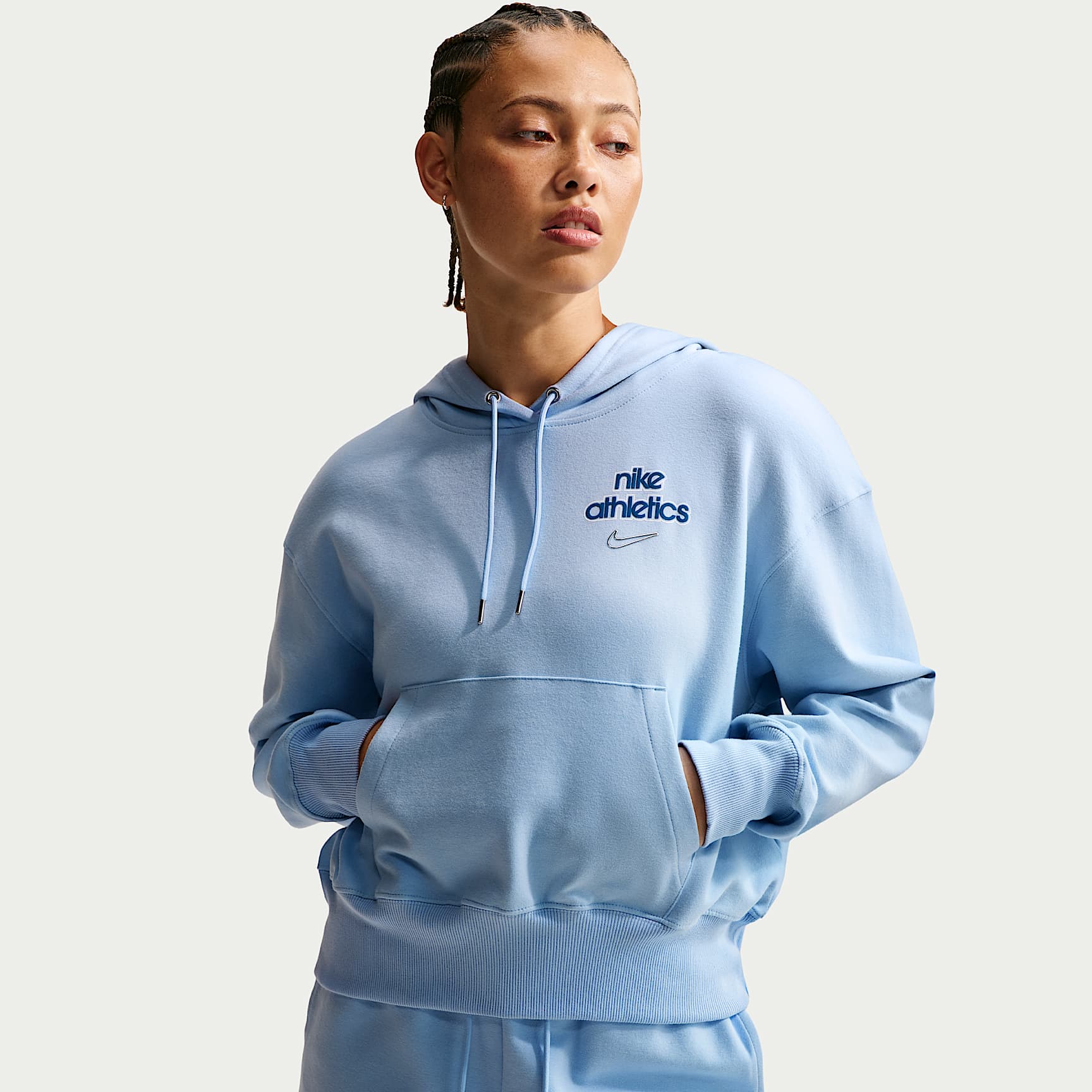 Nike Sportswear Phoenix Fleece huvtröja för kvinnor