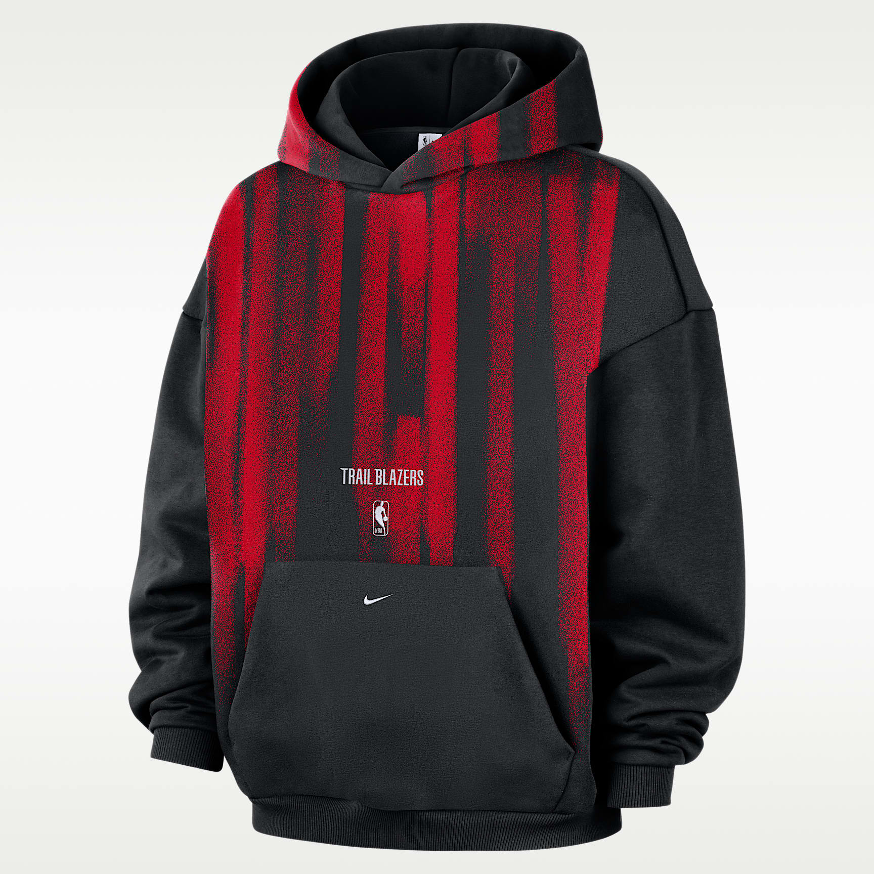 Portland Trail Blazers Standard Issue Men's Therma-FIT Fleece Basketball Hoodie