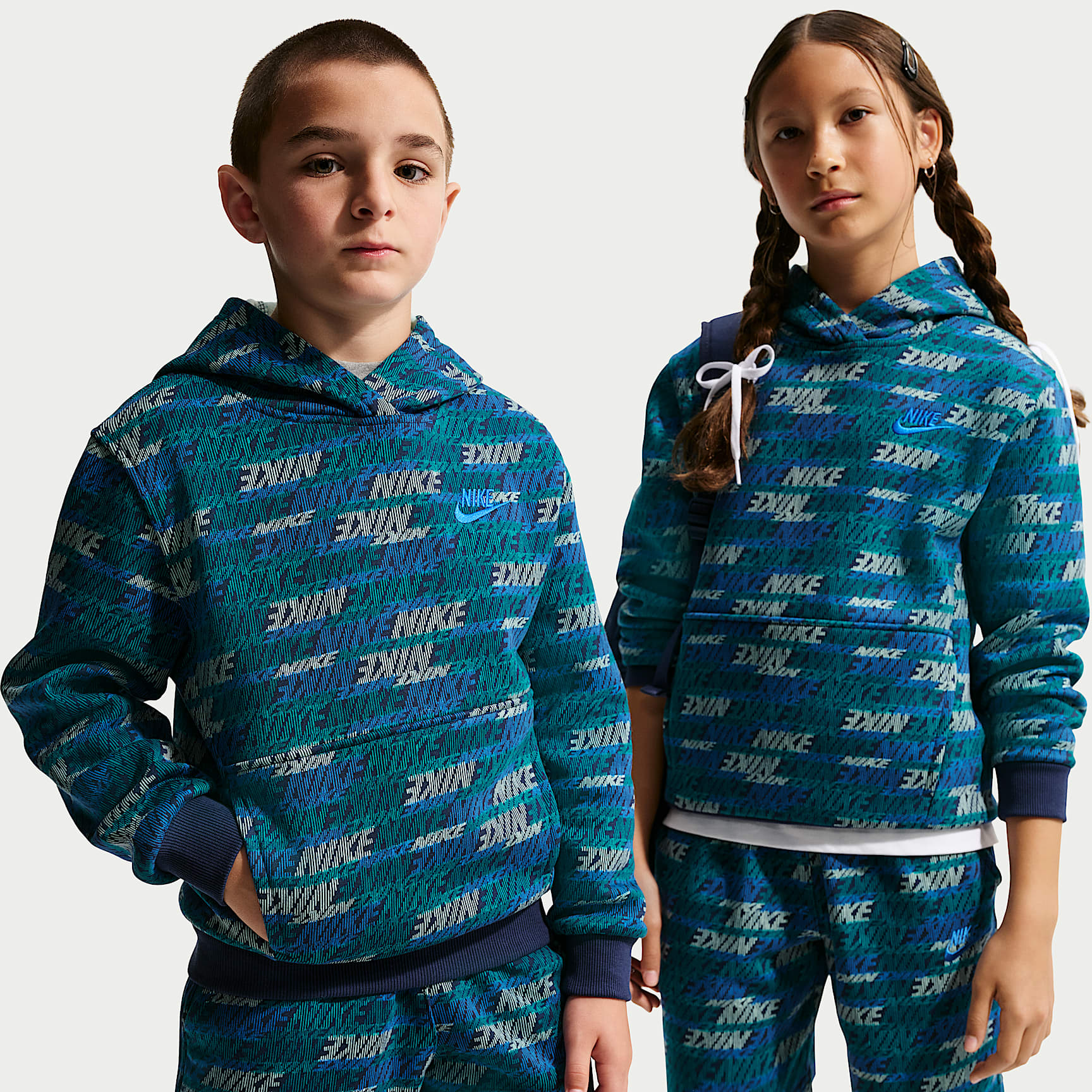 Nike Sportswear Club Fleece Big Kids' Pullover Hoodie