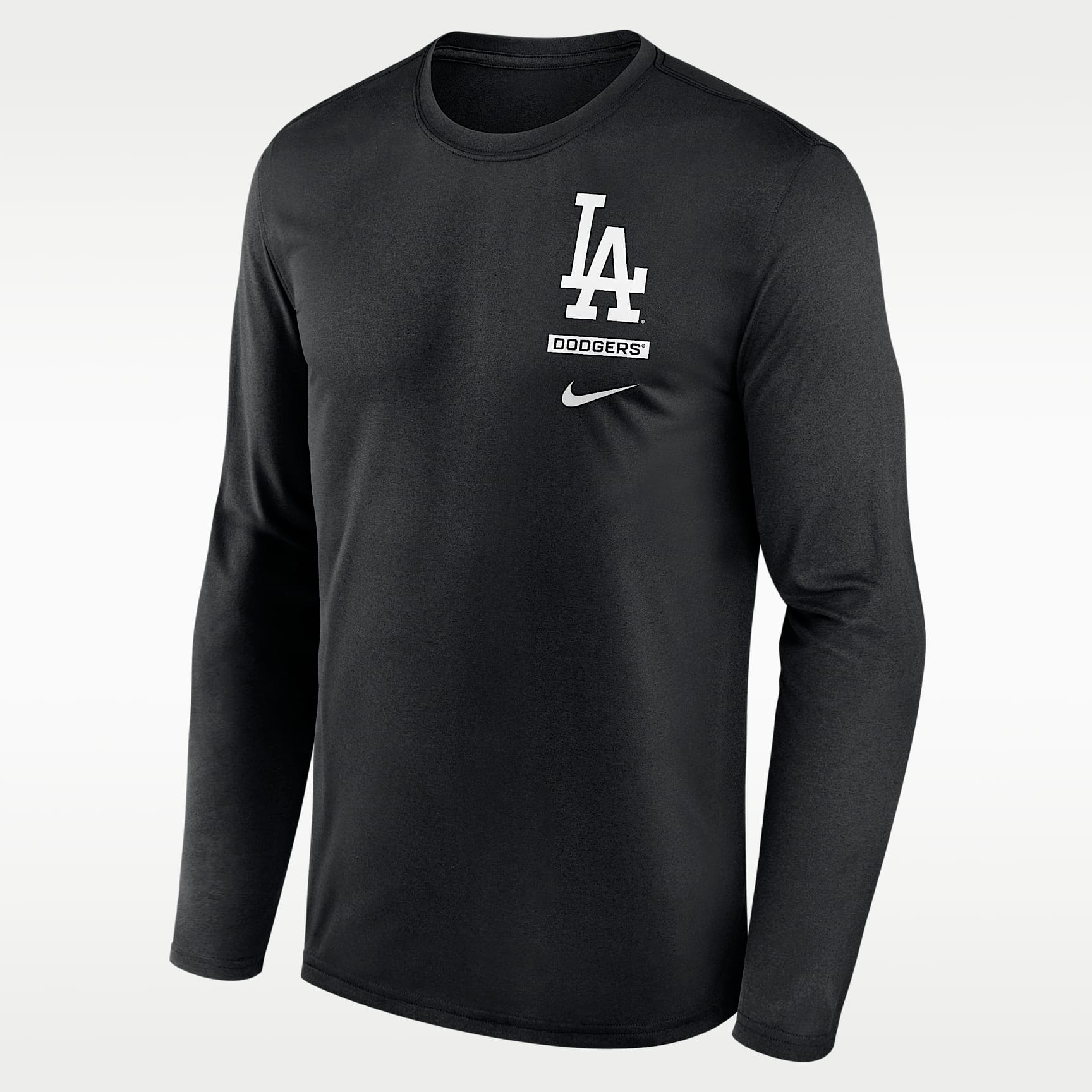 Los Angeles Dodgers 2-Hit Legend Men's Nike Dri-FIT MLB Long-Sleeve T-Shirt
