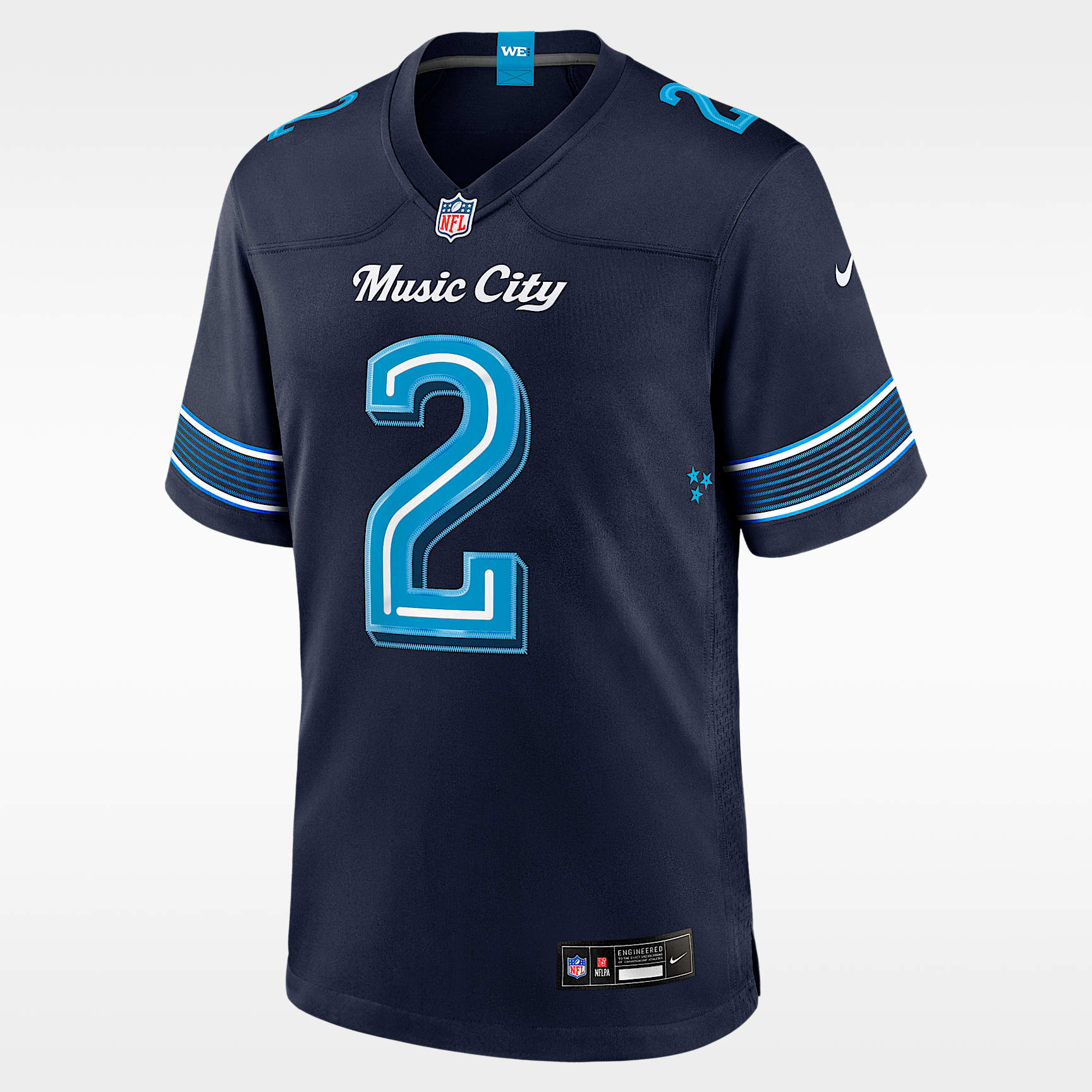 Tyjae Spears Tennessee Titans Rivalries Collection Men's Nike NFL Game Jersey