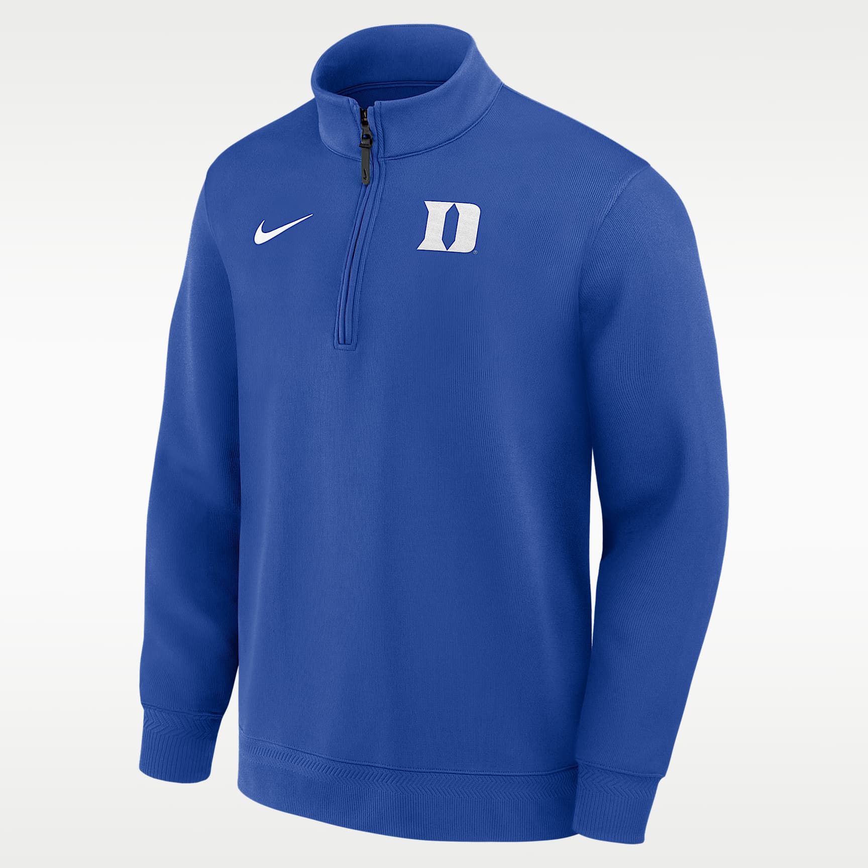Duke Coaches Men's Nike Dri-FIT College Long-Sleeve 1/2-Zip Top