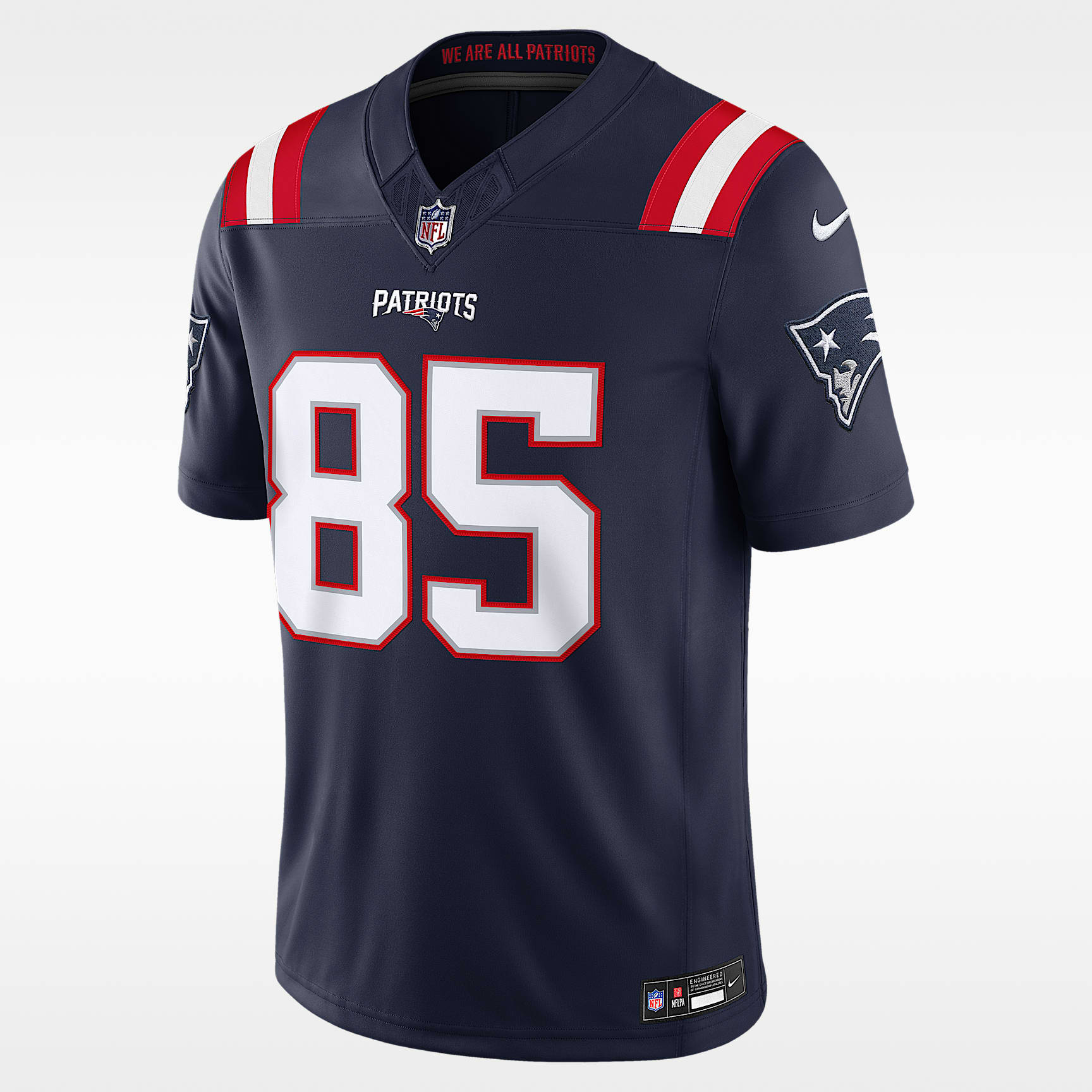 Jersey Nike Dri-FIT de la NFL Limited para hombre Hunter Henry New England Patriots