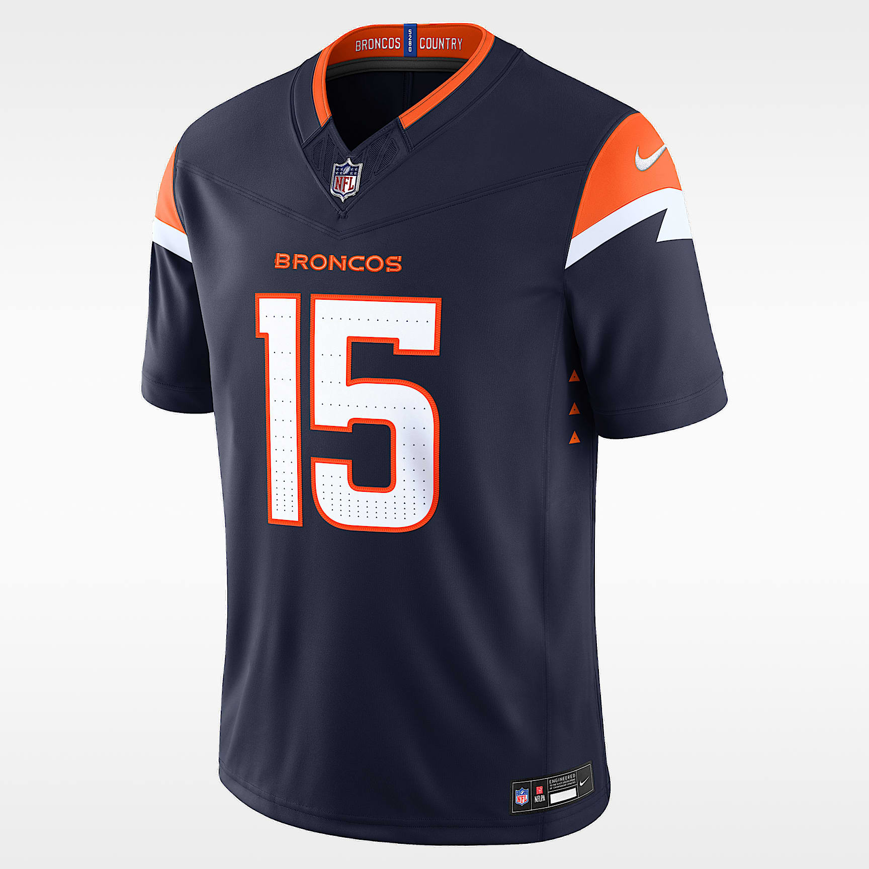Nik Bonitto Denver Broncos Men's Nike Dri-FIT NFL Limited Jersey
