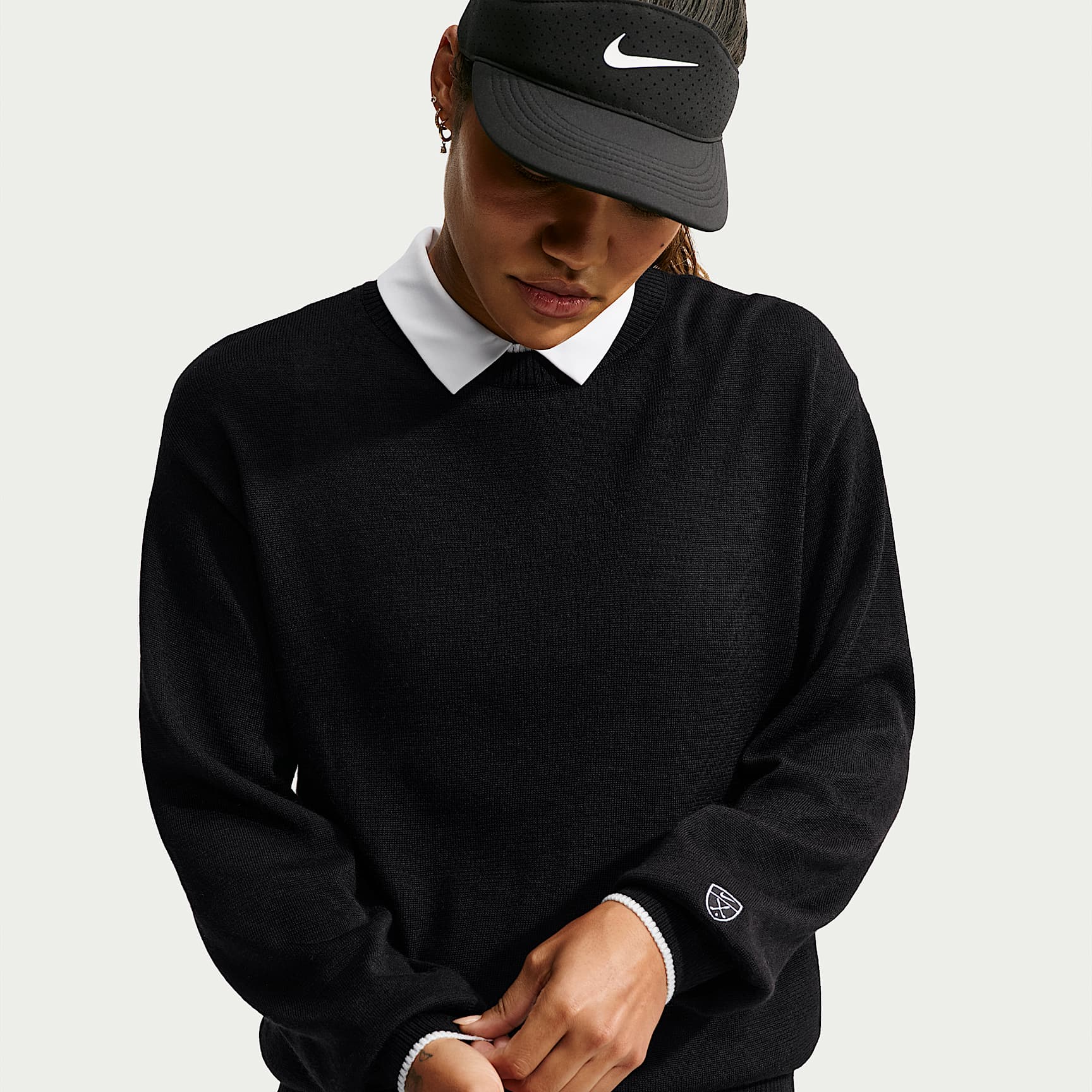 Nike Tailored Performance Women's Dri-FIT Loose Long-Sleeve Golf Jumper