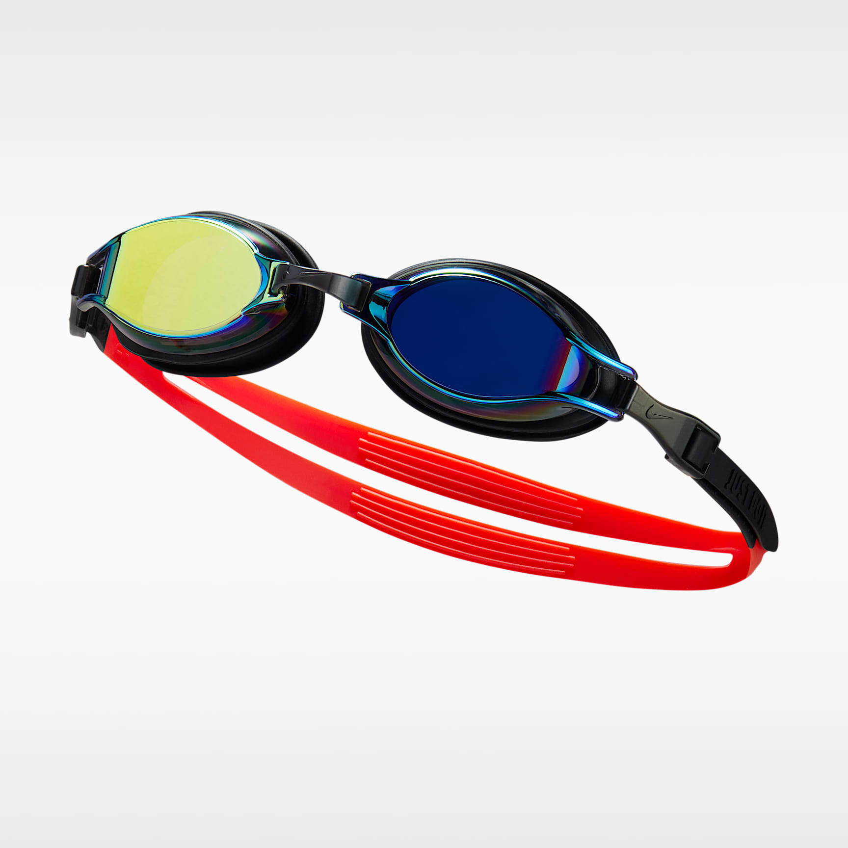 Goggles espejados cromados Nike Swim