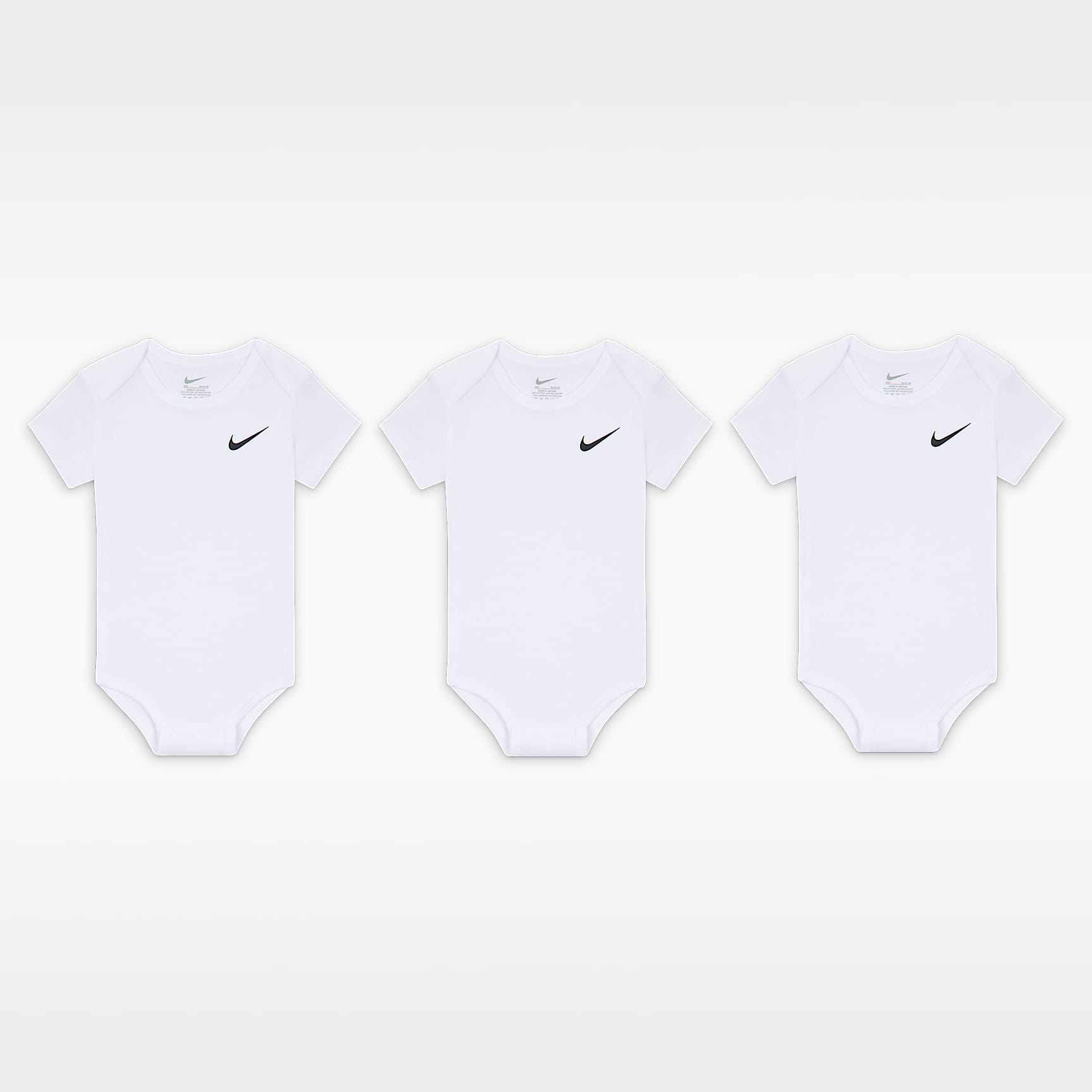 Nike Mini Me Baby Bodysuits (3-Pack)