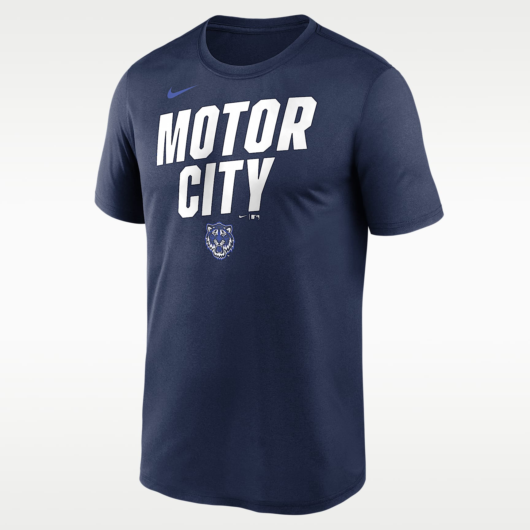 Detroit Tigers City Connect Team Phrase Script Men's Nike Dri-FIT MLB T-Shirt