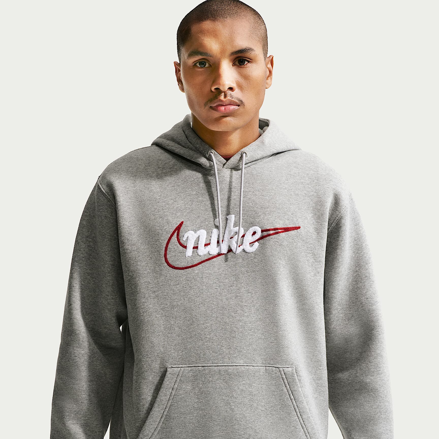 Sudadera con gorro de tejido Fleece para hombre Nike Sportswear Club