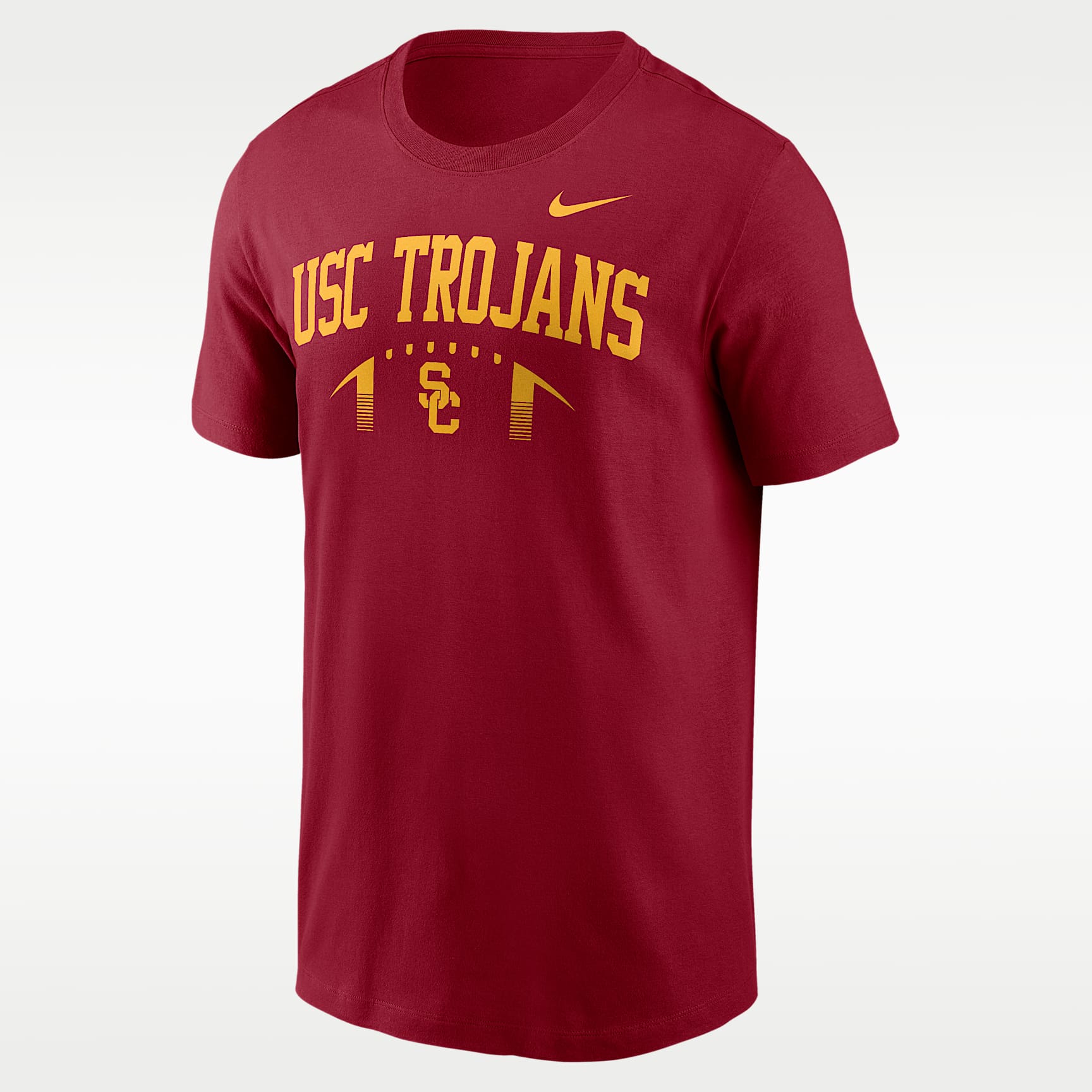 Playera universitaria Nike para hombre USC Primetime Football Icon