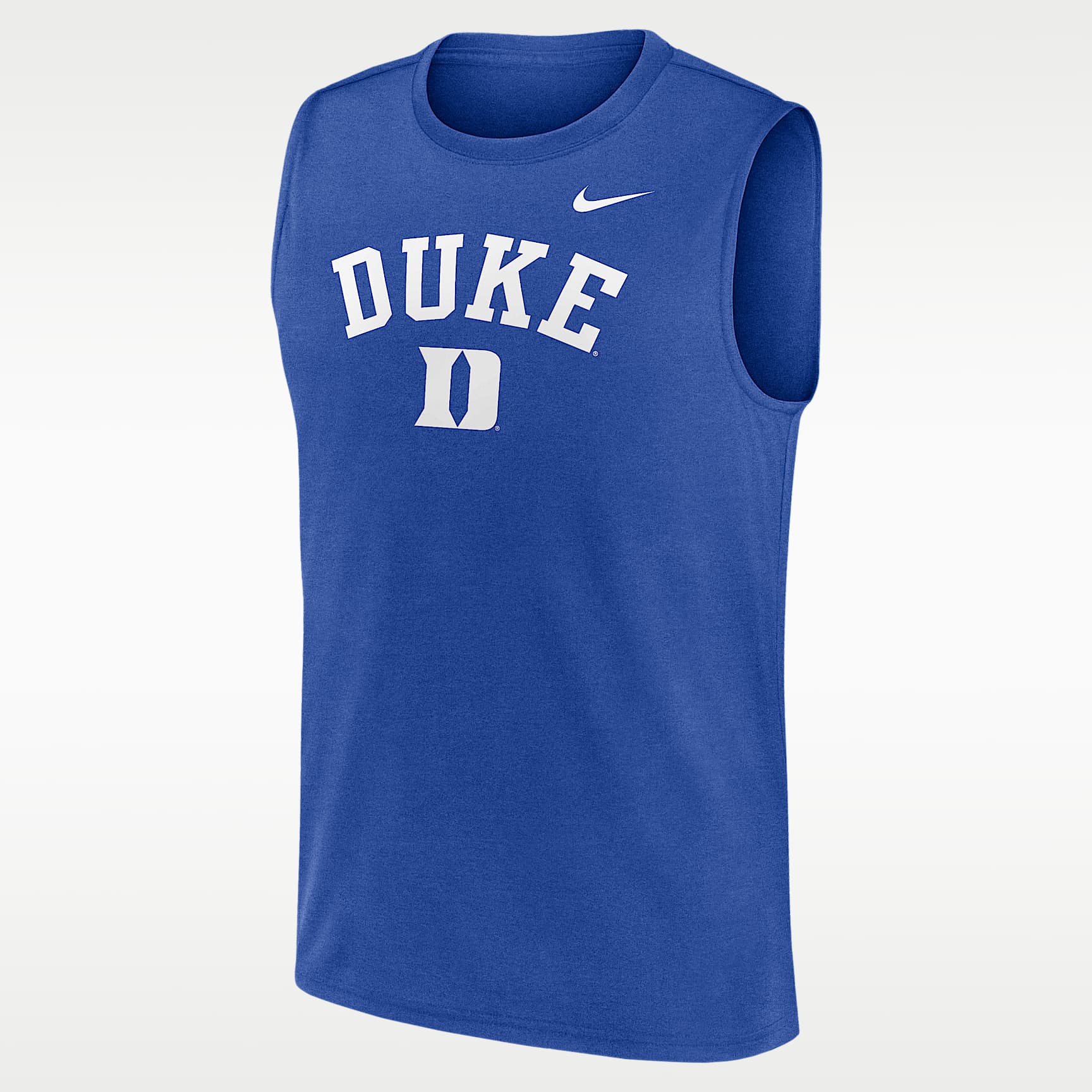 Duke Primetime Arch Legend Men's Nike Dri-FIT College Muscle Tank Top