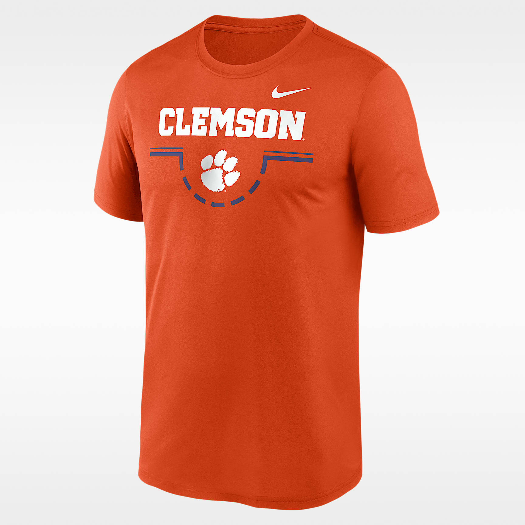 Clemson Courtside Men's Nike Dri-FIT College T-Shirt
