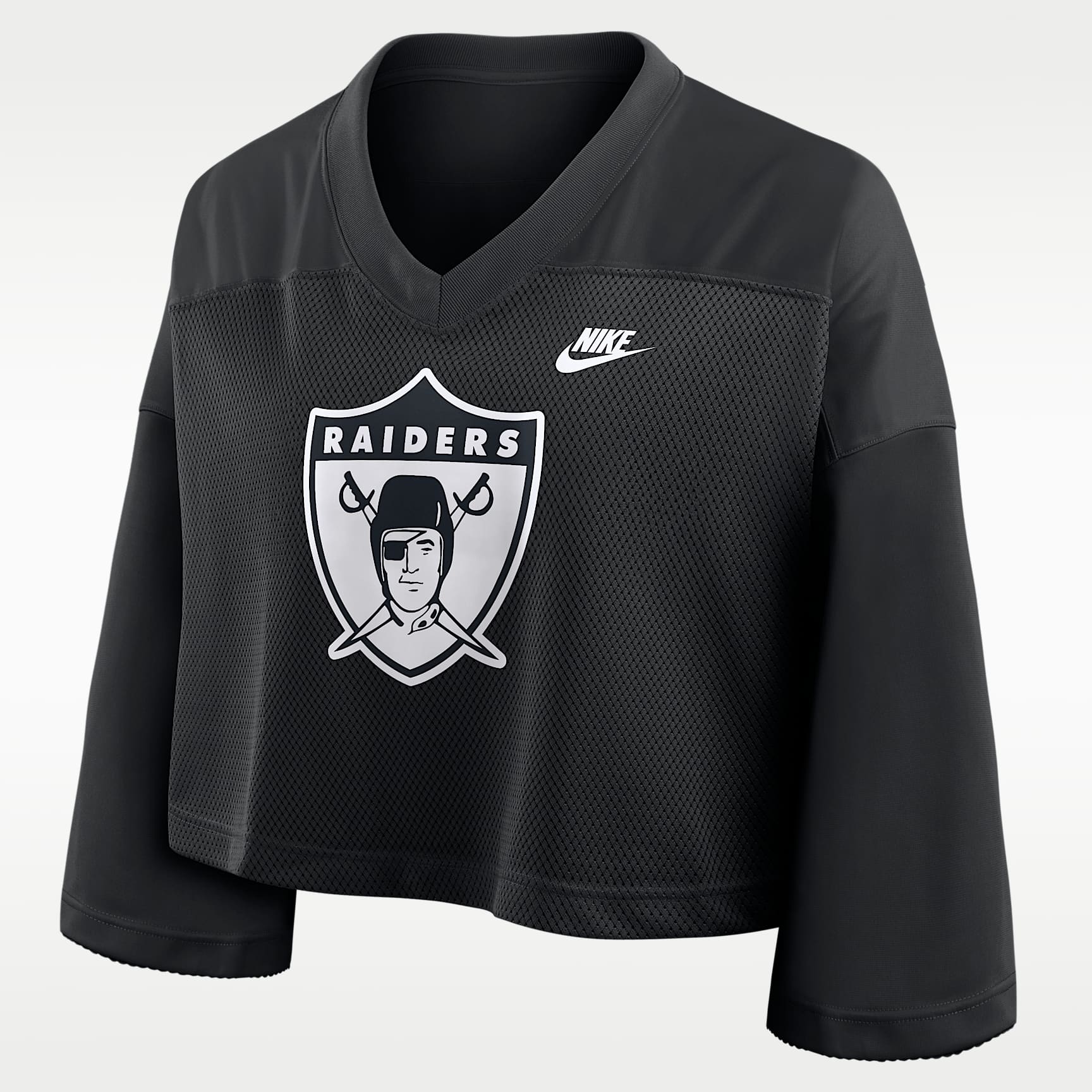 Las Vegas Raiders Rewind Fashion Women's Nike Dri-FIT NFL Cropped Jersey