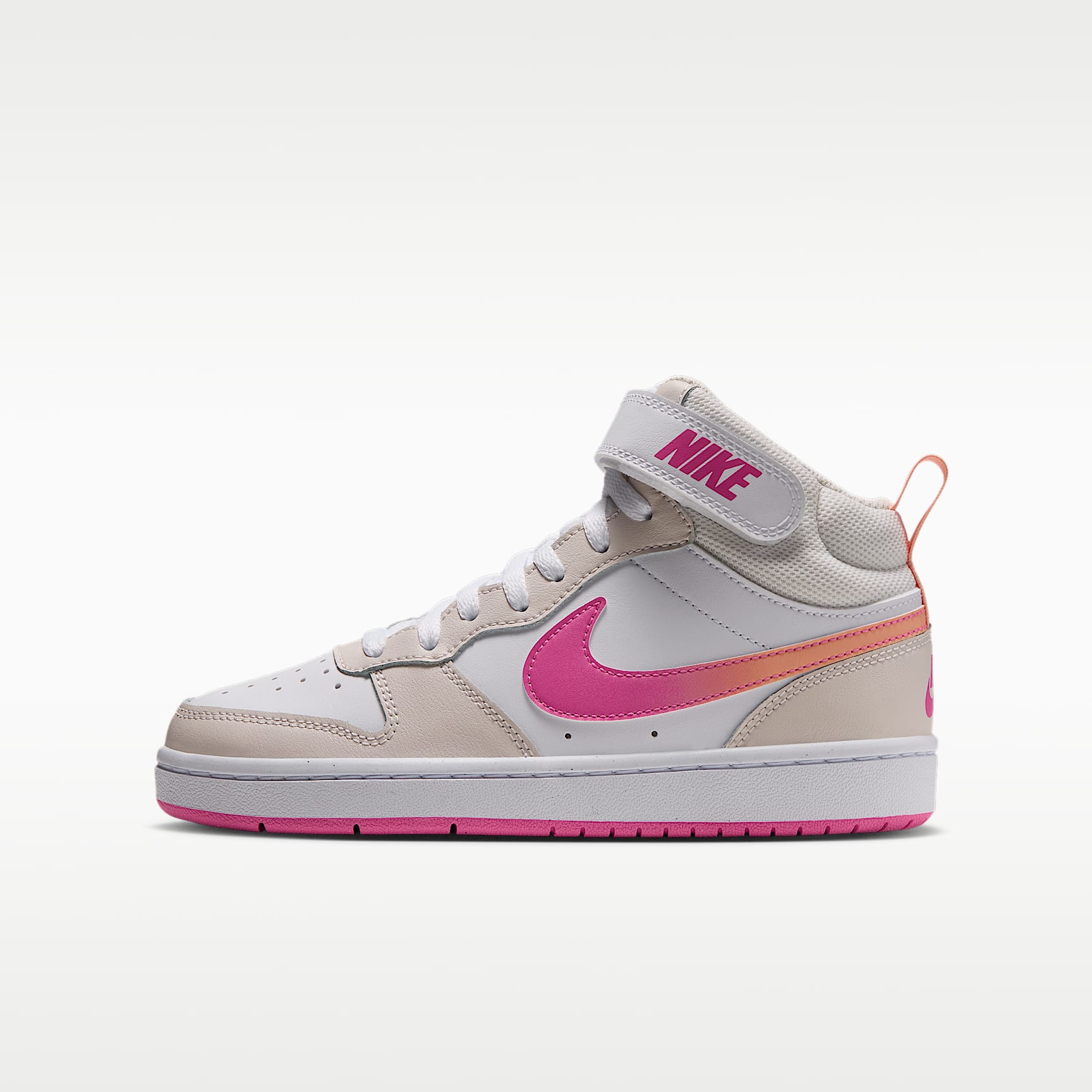 Nike Court Borough Mid 2 Big Kids' Shoes